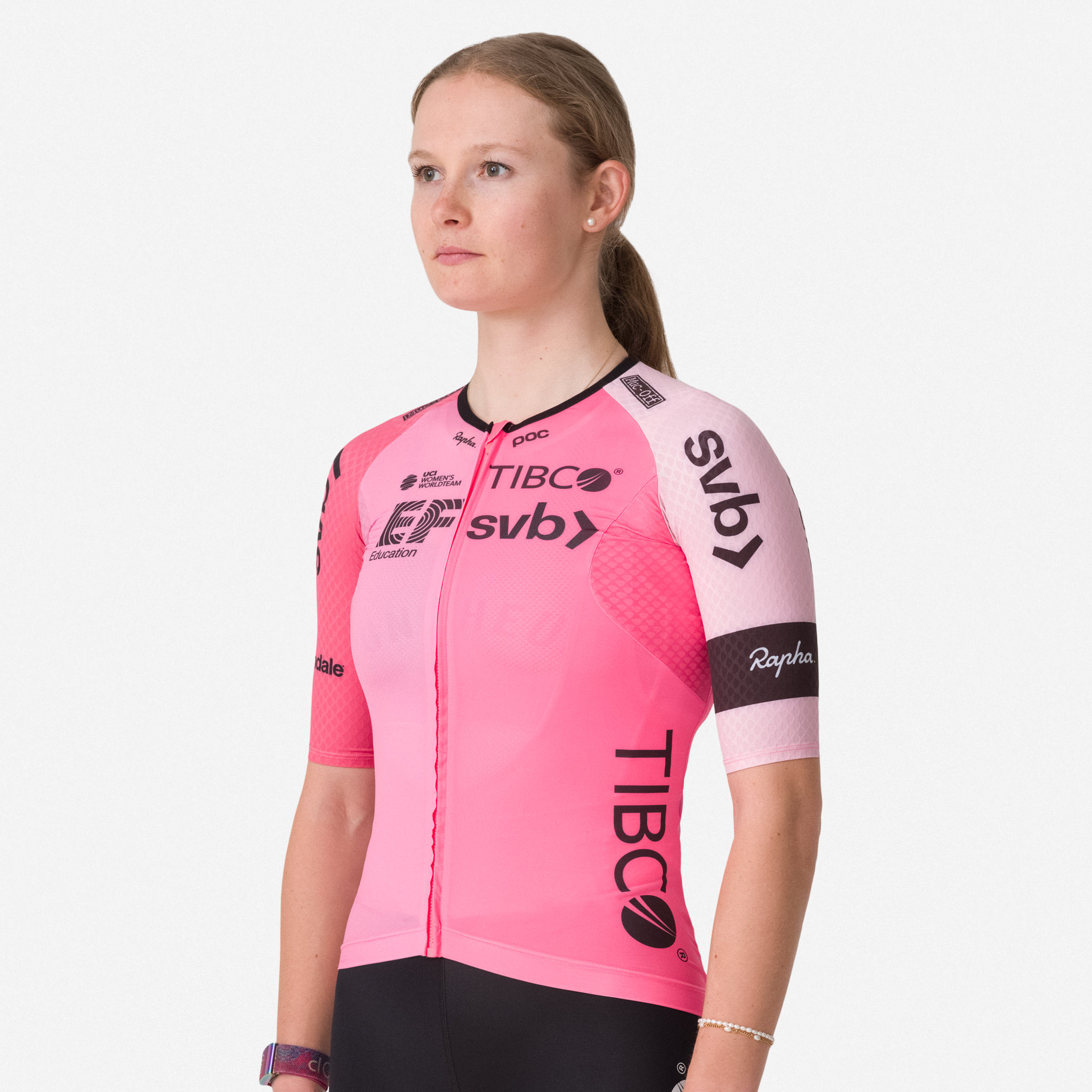 Women&apos;s EF Education-TIBCO-SVB PT Aero Jersey Multicolour