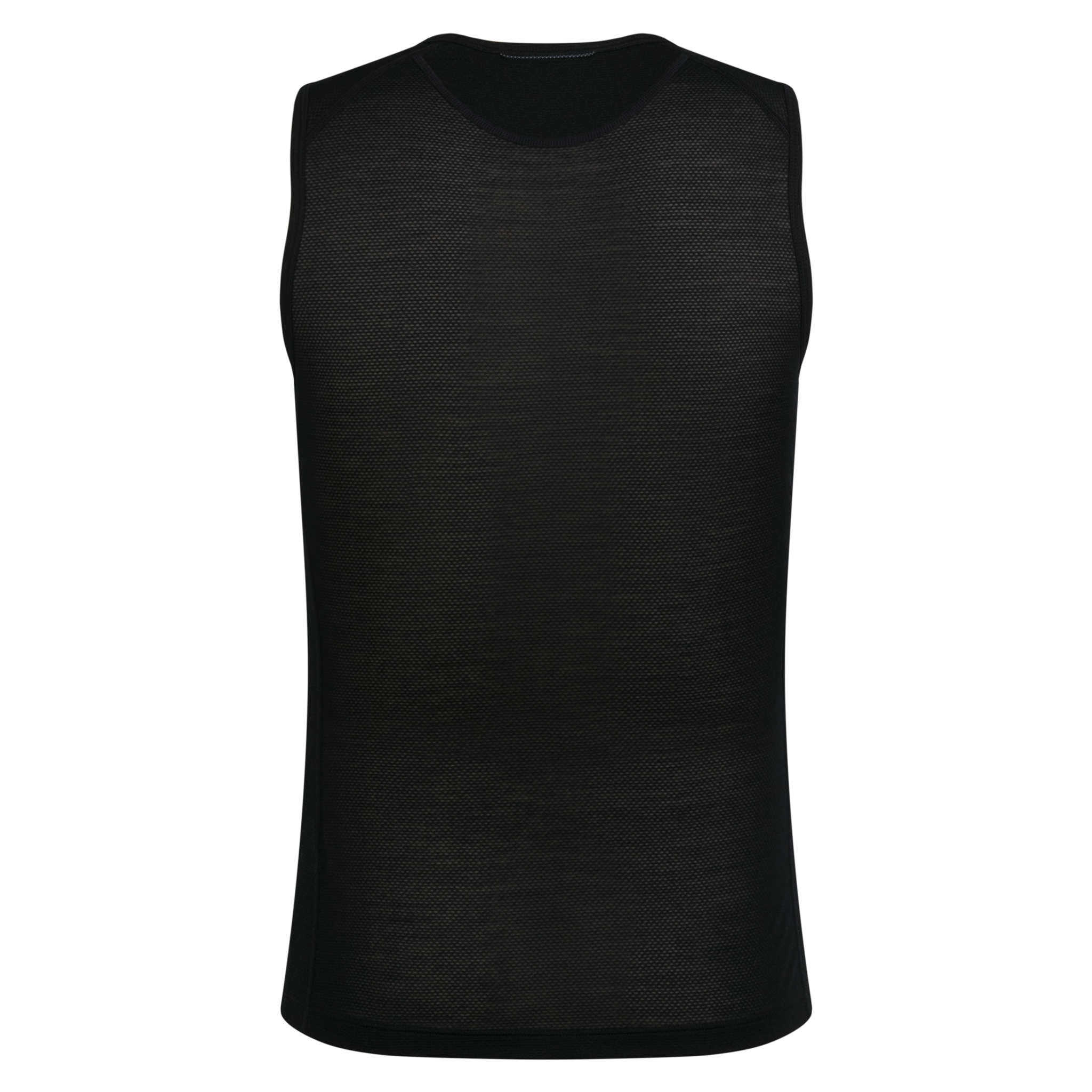 Men&apos;s Merino Lightweight Base Layer - Sleeveless Black / Black