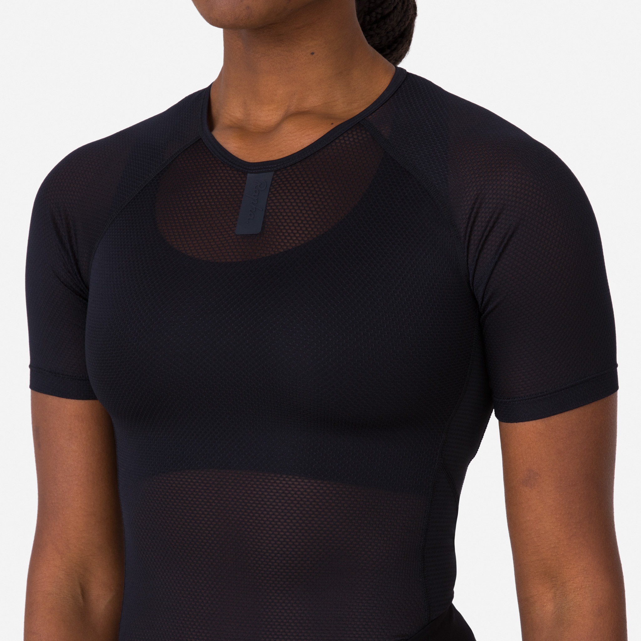 2833-Women-apos-s-Lightweight-Base-Layer-Short-Sleeve-Black-Black-5.jpg Women's Lightweight Base Layer - Short Sleeve Black / Black