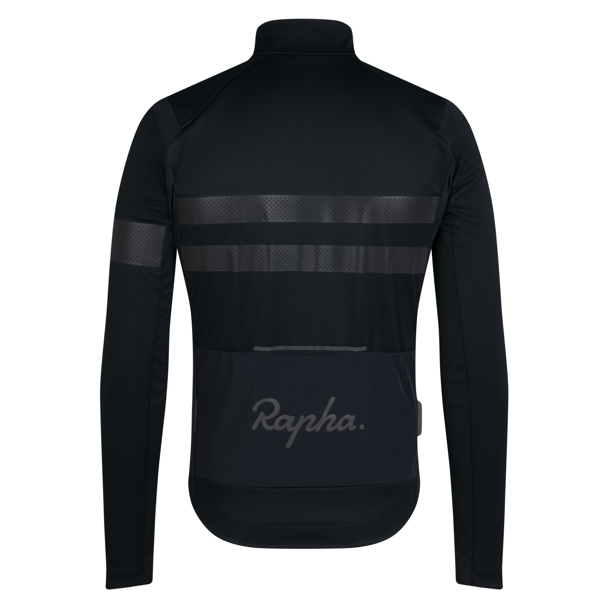 Men&apos;s Brevet Long Sleeve Windstopper Jersey Black/Black