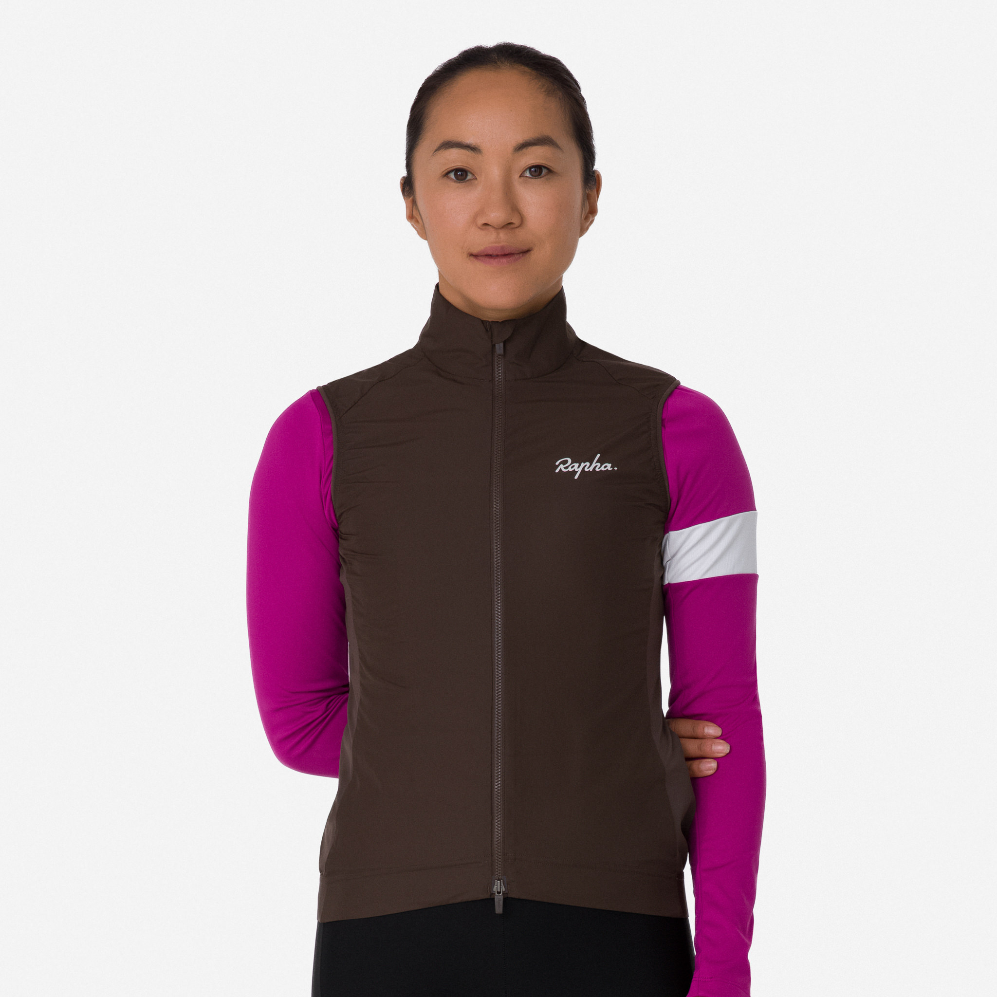 2916-Women-apos-s-Core-Gilet-Deep-Coffee-White-3.jpg Women's Core Gilet Deep Coffee/White