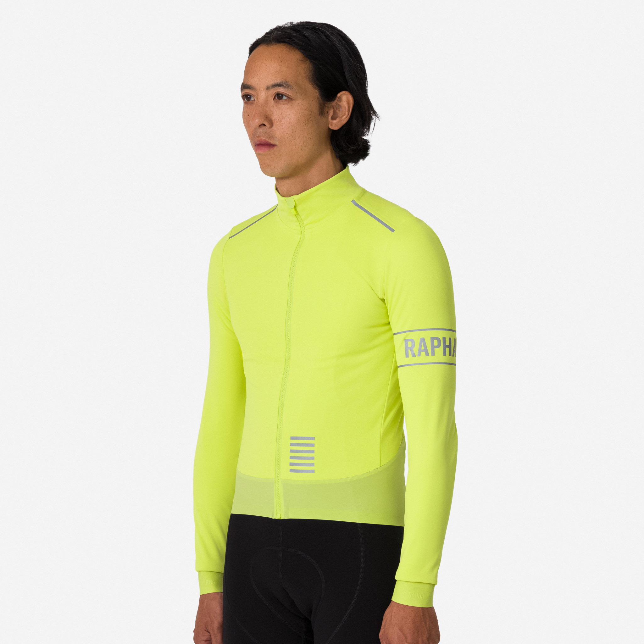 2944-Men-apos-s-Pro-Team-Long-Sleeve-Windstopper-Jersey-Bright-Lime-Silver-Reflective-4.jpg Men's Pro Team Long Sleeve Windstopper Jersey Bright Lime/Silver Reflective