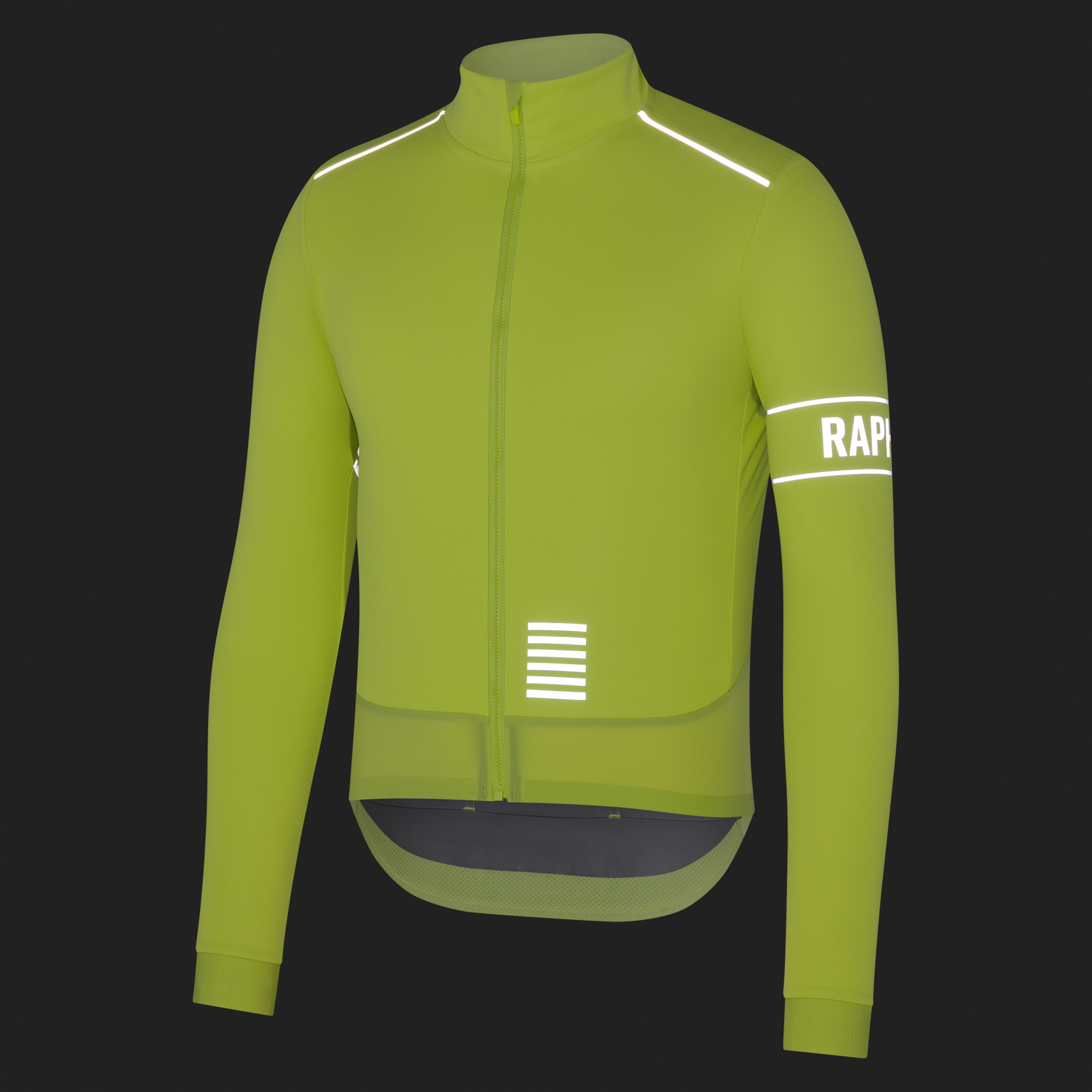 2944-Men-apos-s-Pro-Team-Long-Sleeve-Windstopper-Jersey-Bright-Lime-Silver-Reflective-7.jpg Men's Pro Team Long Sleeve Windstopper Jersey Bright Lime/Silver Reflective