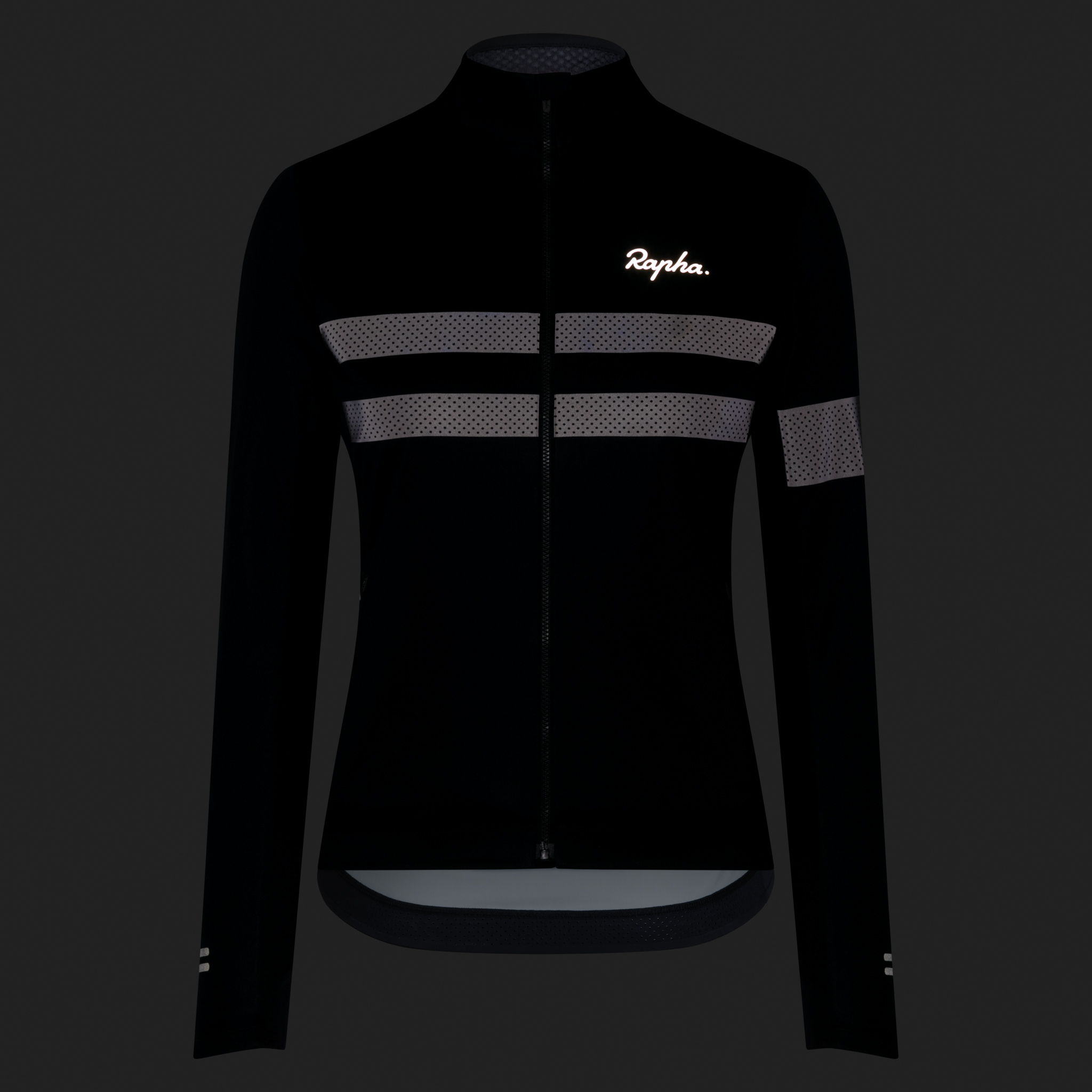 2951-Women-apos-s-Brevet-Long-Sleeve-Windstopper-Jersey-Black-Black-Reflective-7.jpg Women's Brevet Long Sleeve Windstopper Jersey Black/Black Reflective