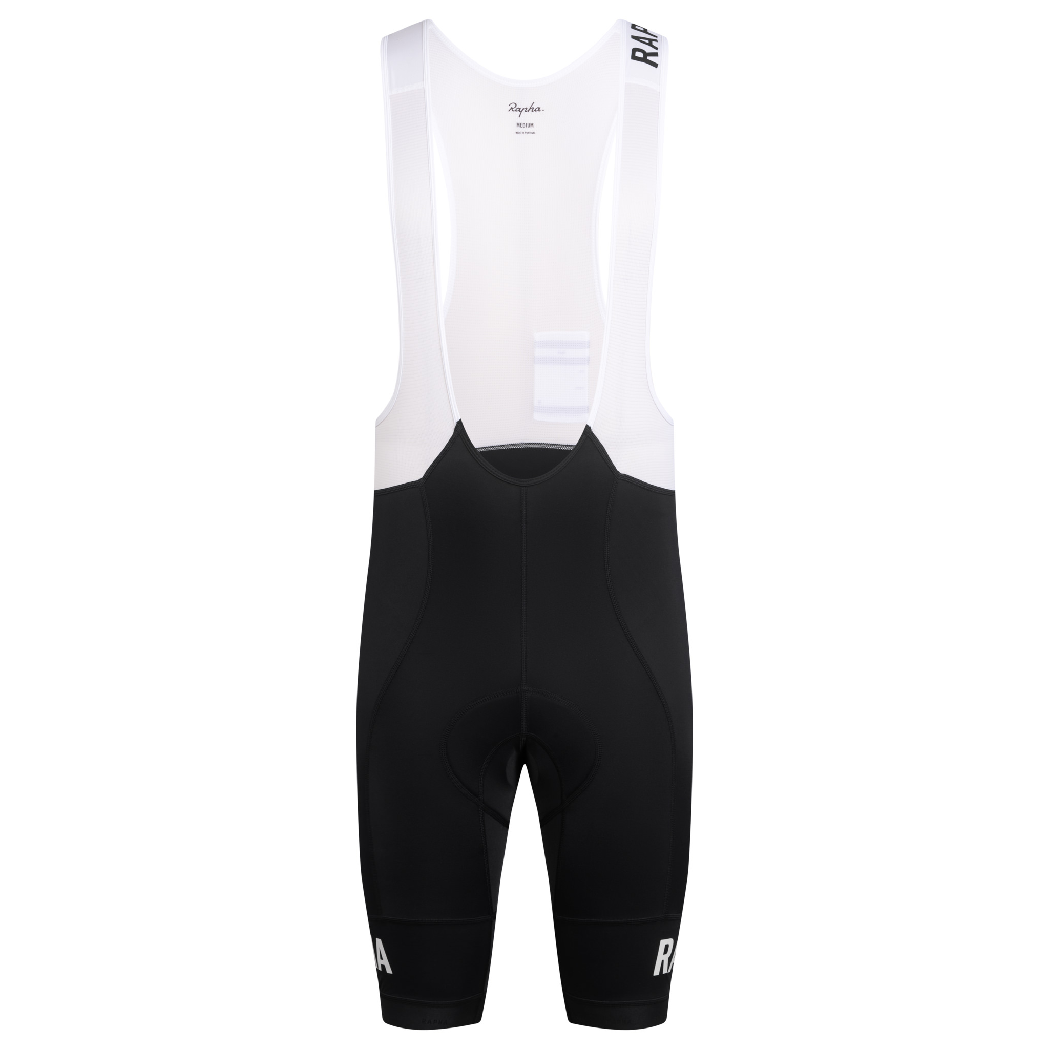Men&apos;s Pro Team Training Bib Shorts Black/White