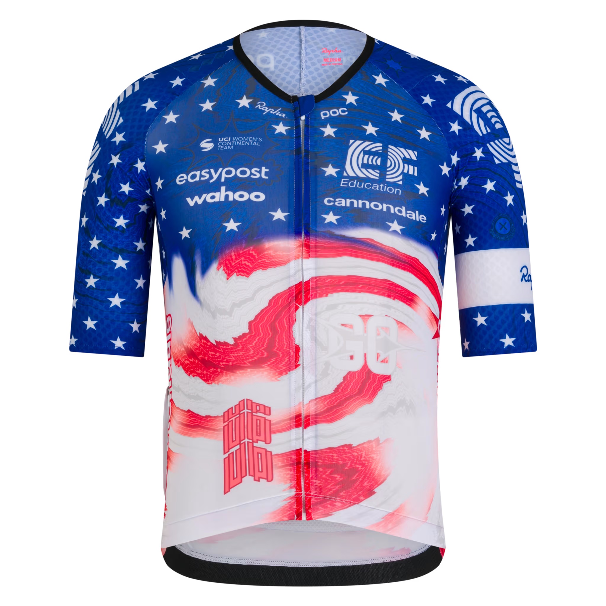 EF Men&apos;s Pro Team Aero Jersey - USA Multicolour