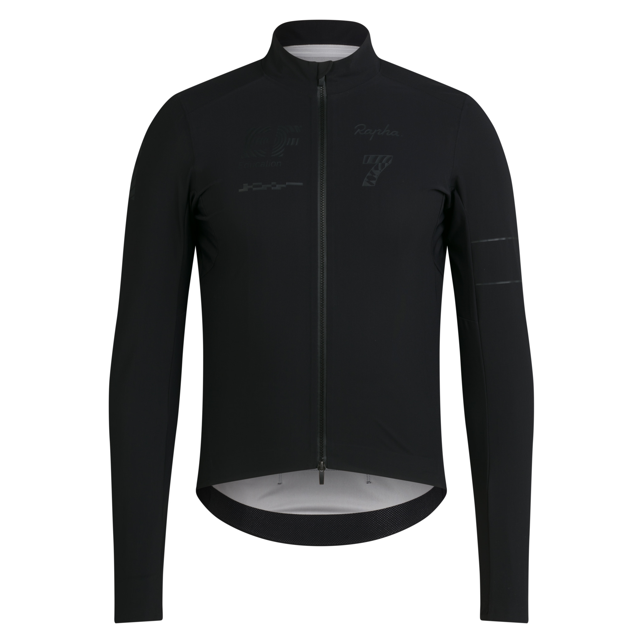 EF Men&apos;s Pro Team LS Shadow Jersey - Blackout Multicolour