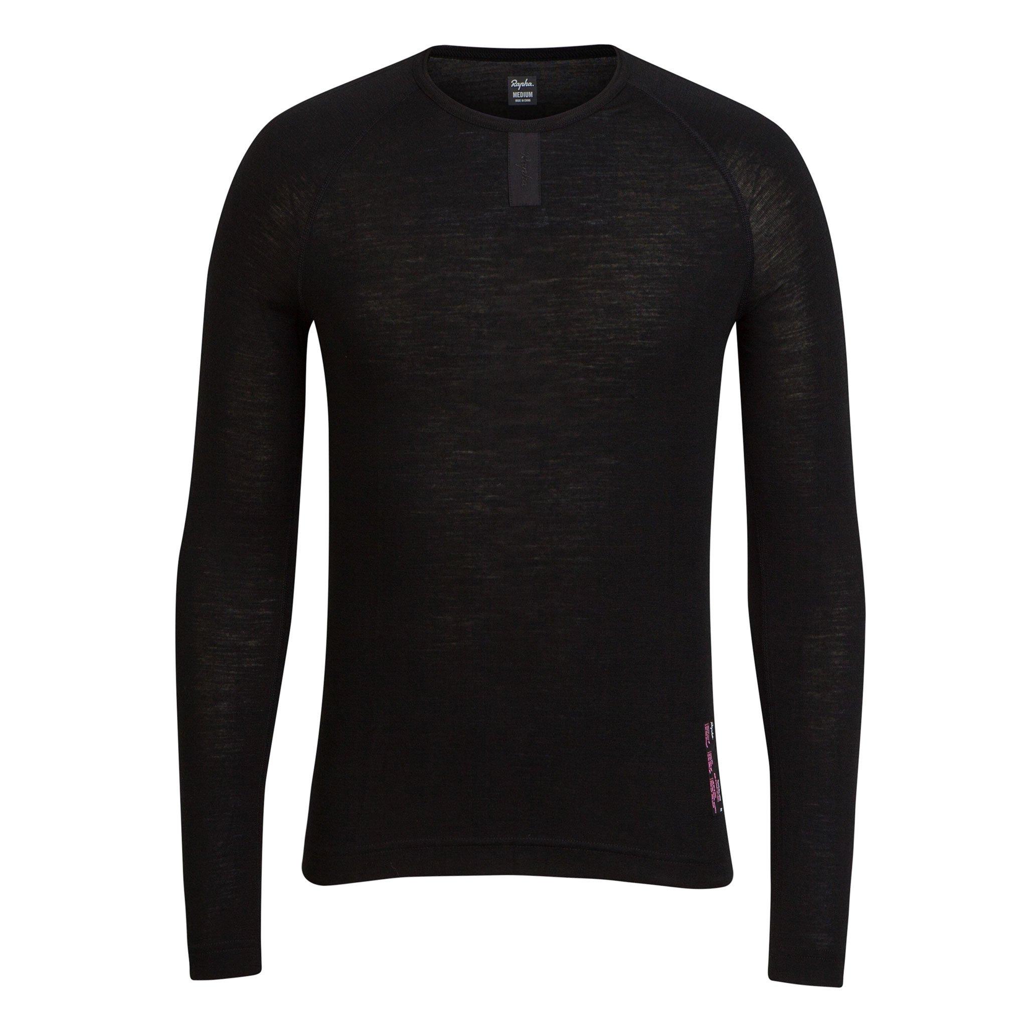 Men&apos;s Merino Base Layer LS Black