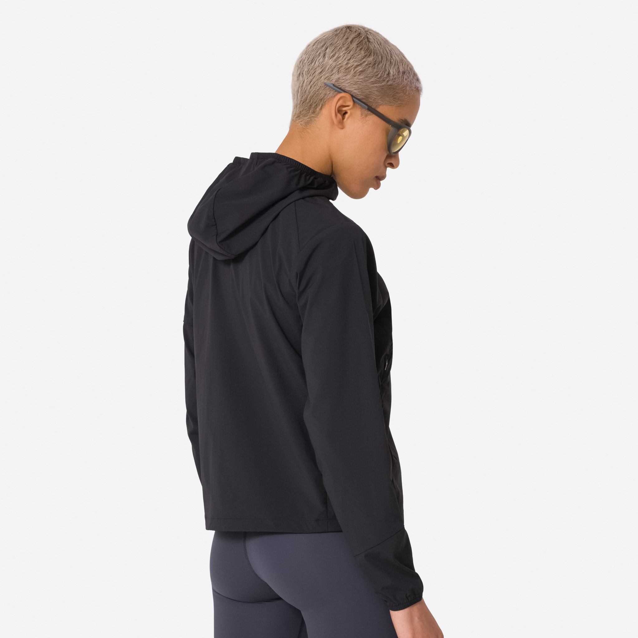 Women&apos;s Wind Jacket Black/Grey