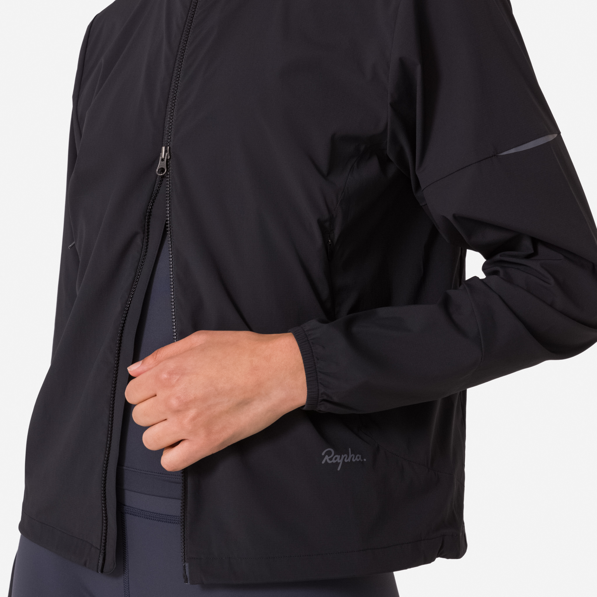 3136-Women-apos-s-Wind-Jacket-Black-Grey-6.jpg Women's Wind Jacket Black/Grey