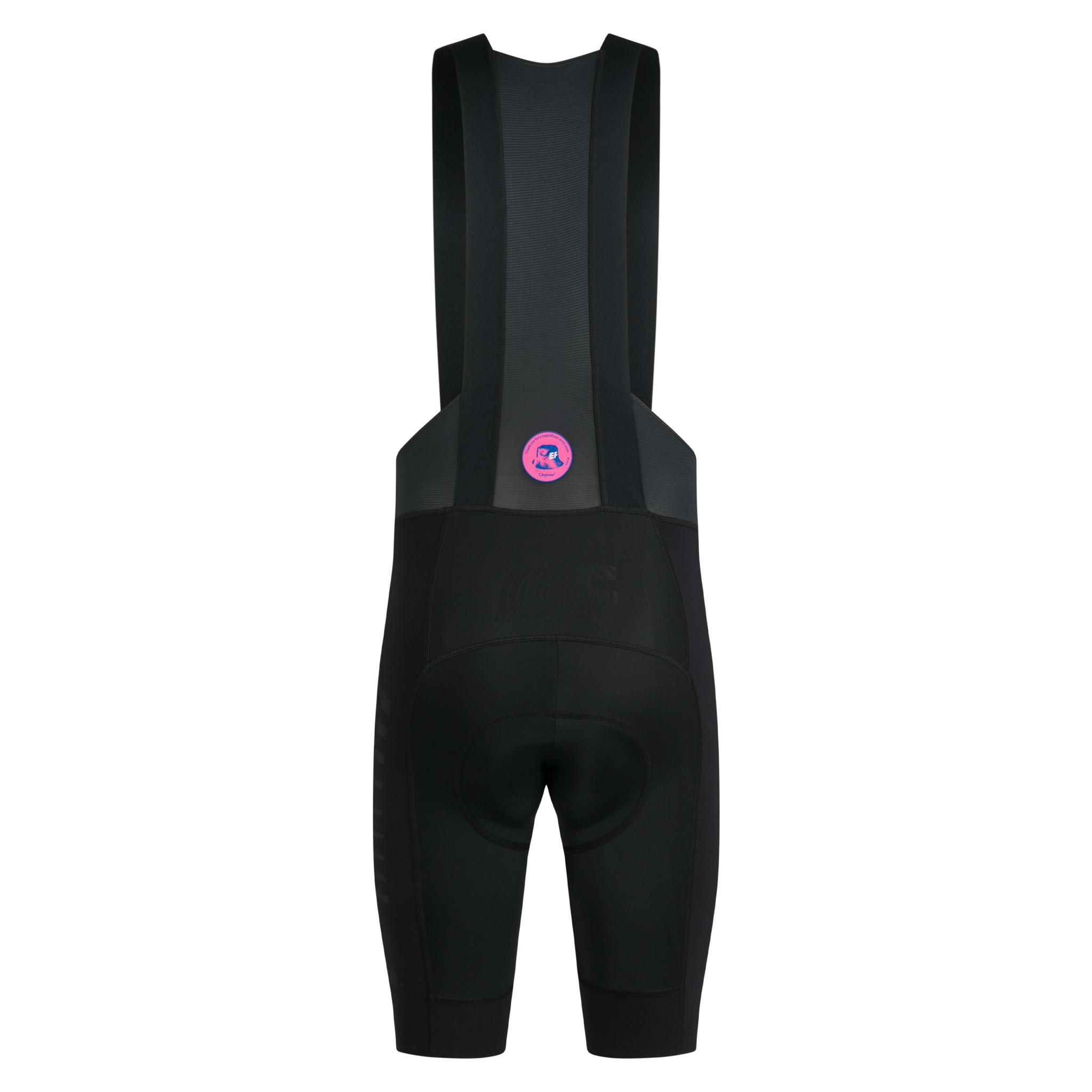 EF Men&apos;s Pro Team Bib Shorts III Long - Blackout Multicolour