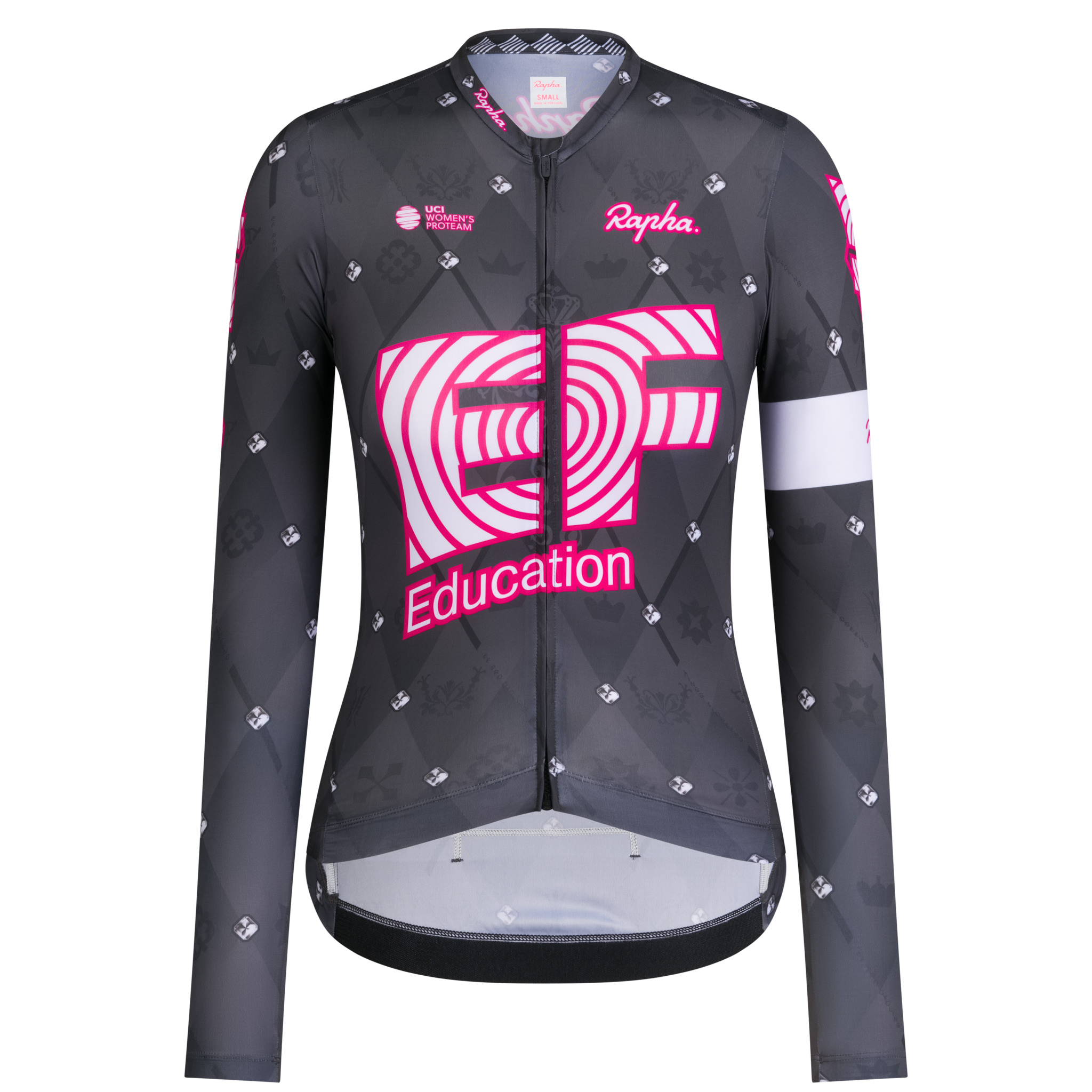 EF Women&apos;s Pro Team Long Sleeve Lightweight Jersey Multicolour