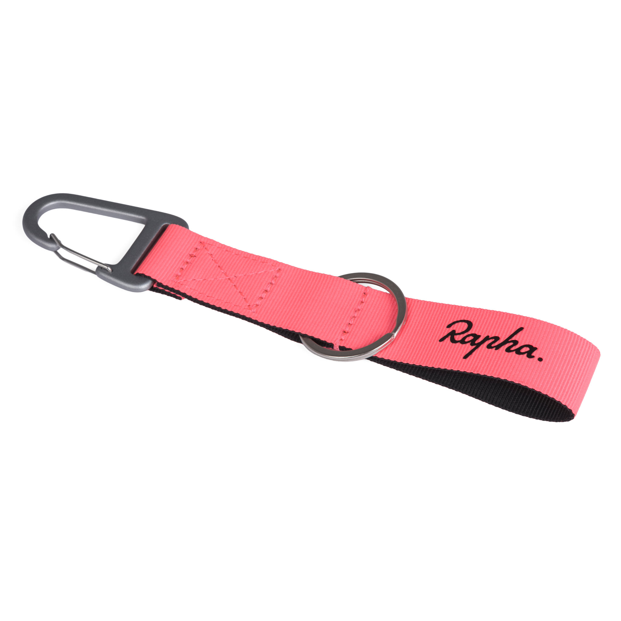 Rapha Key Chain High-Vis Pink/Black