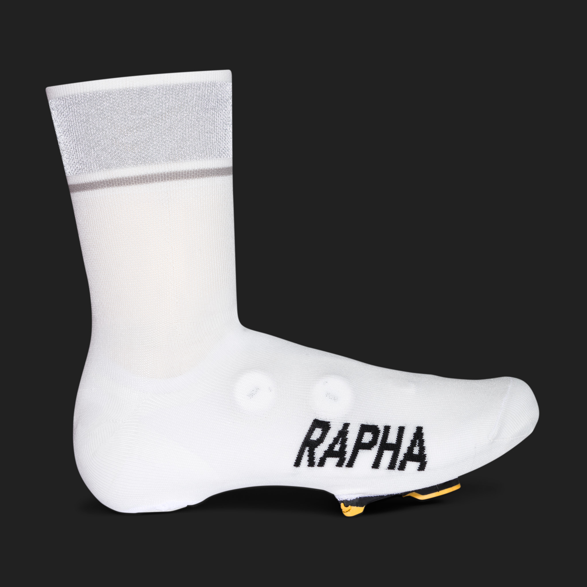 Rapha Reflective Oversocks White