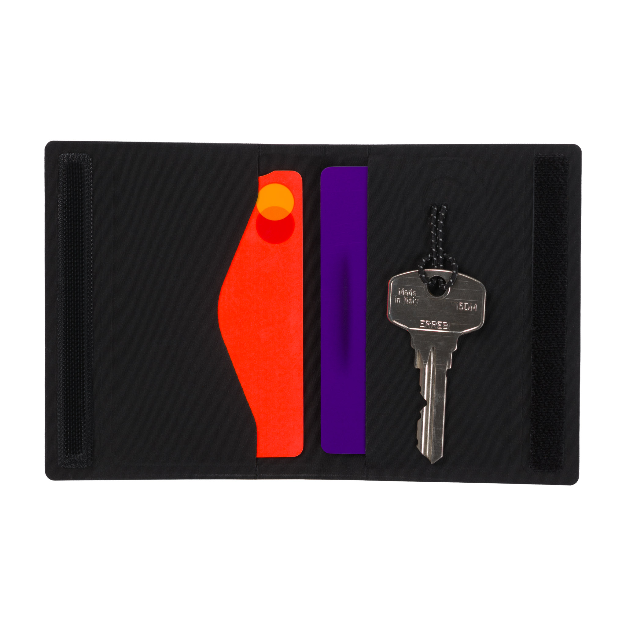 3332-Welded-Card-Holder-Black-Charcoal-Silver-Reflective-4.jpg Welded Card Holder Black Charcoal/Silver Reflective