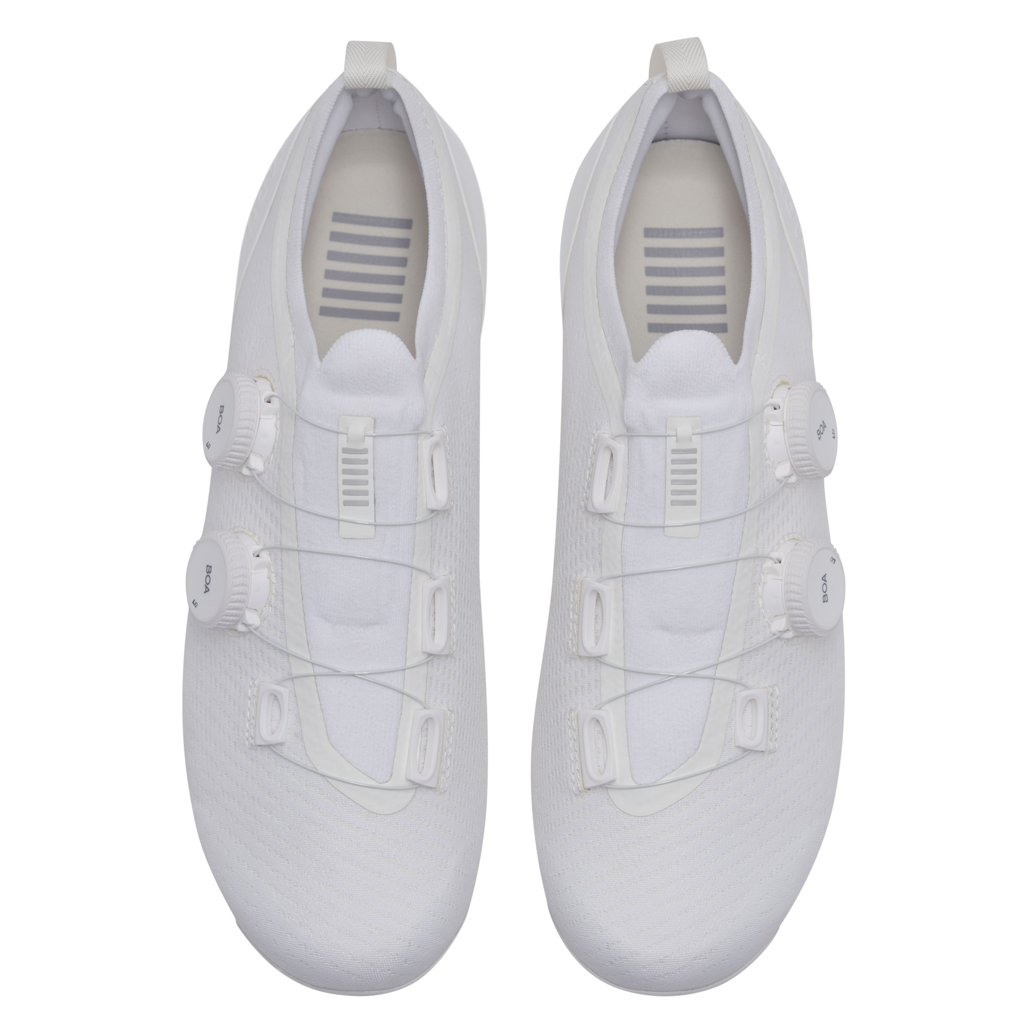 Pro Team Powerweave Road Shoes White Alyssum / Micro Chip