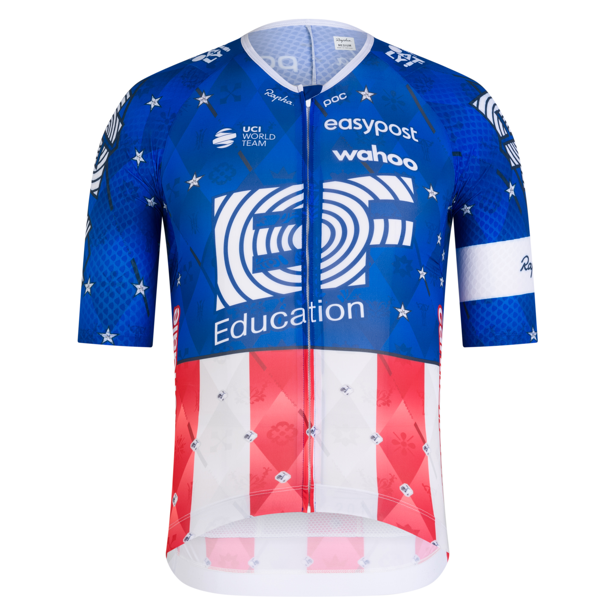 EF Men&apos;s Pro Team Aero Jersey - USA Multicolour