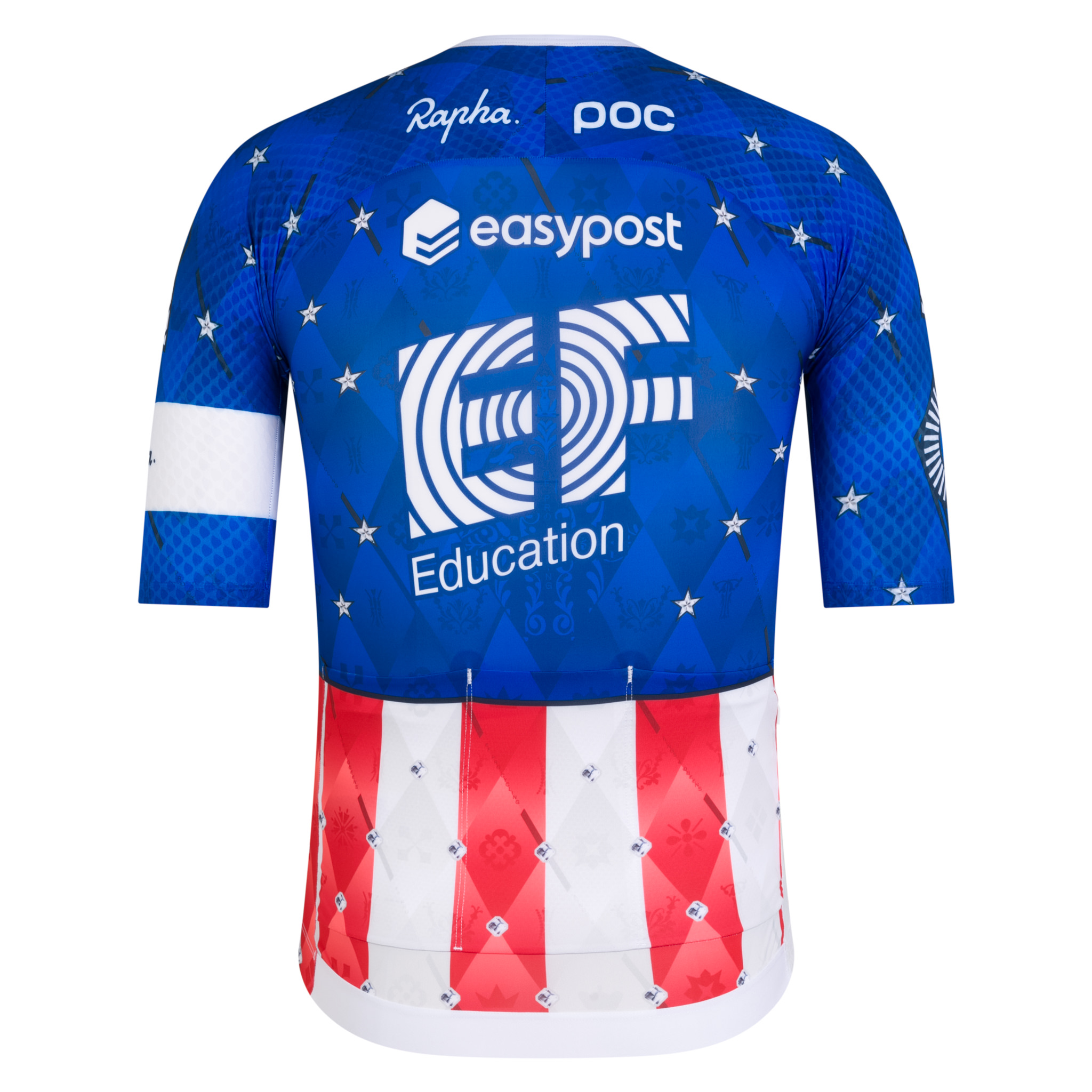 EF Men&apos;s Pro Team Aero Jersey - USA Multicolour