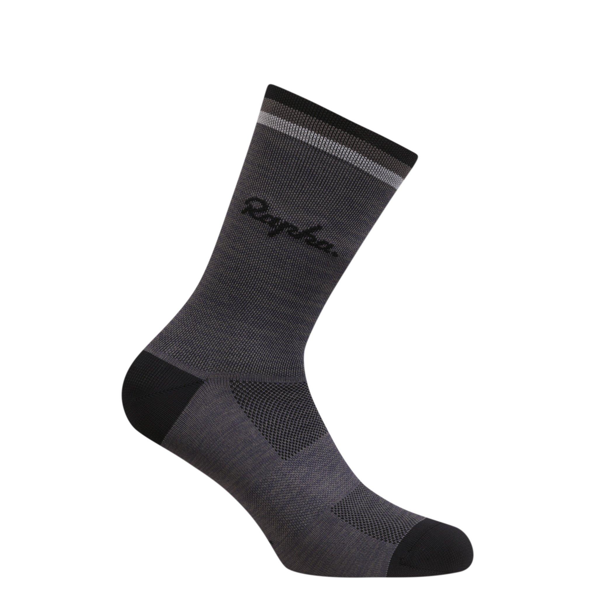 Logo Socks Grey Marl/Black/Grey