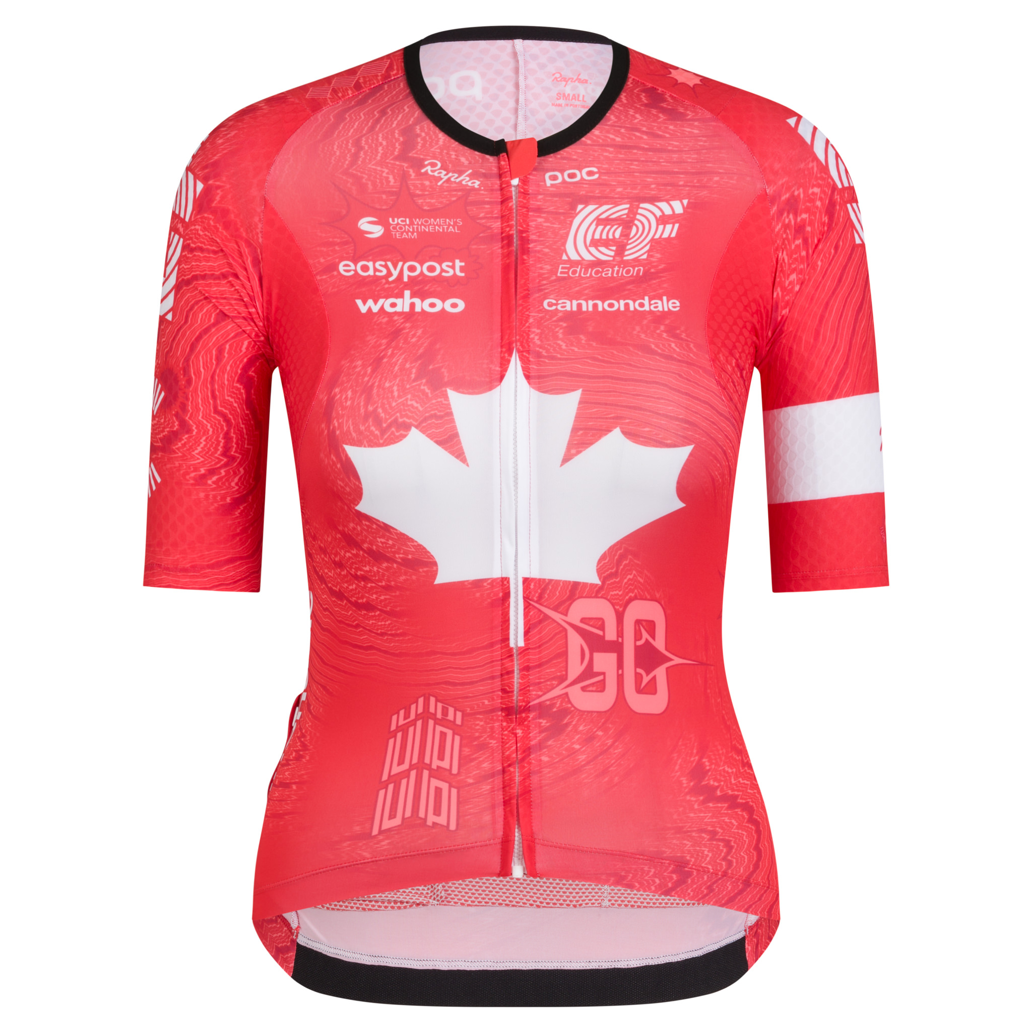 EF Women&apos;s Pro Team Aero Jersey - Canada Multicolour