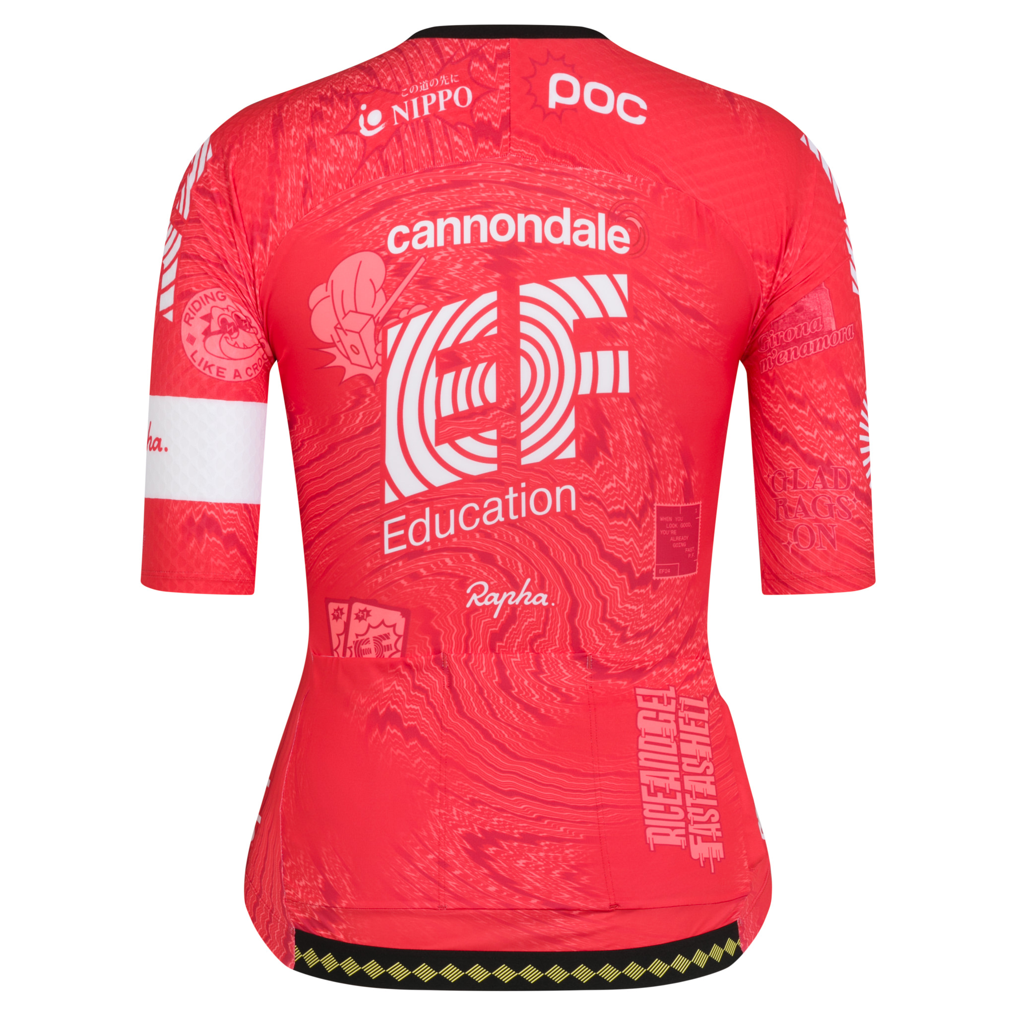 EF Women&apos;s Pro Team Aero Jersey - Canada Multicolour