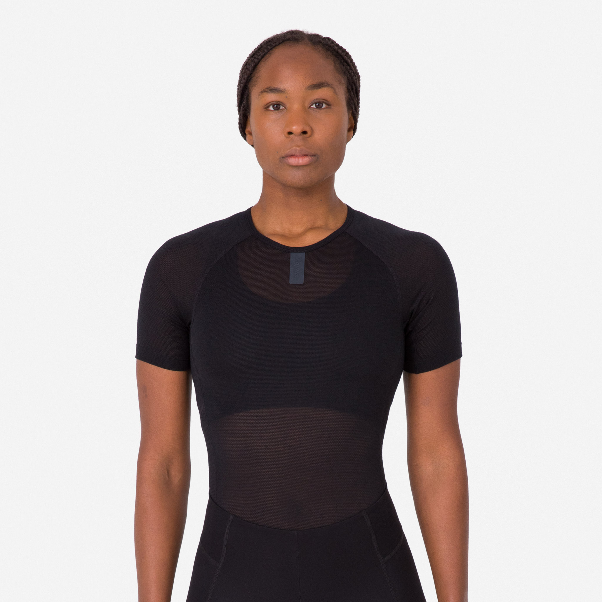 3663-Women-apos-s-Merino-Lightweight-Base-Layer-Short-Sleeve-Black-Black-3.jpg Women's Merino Lightweight Base Layer - Short Sleeve Black / Black