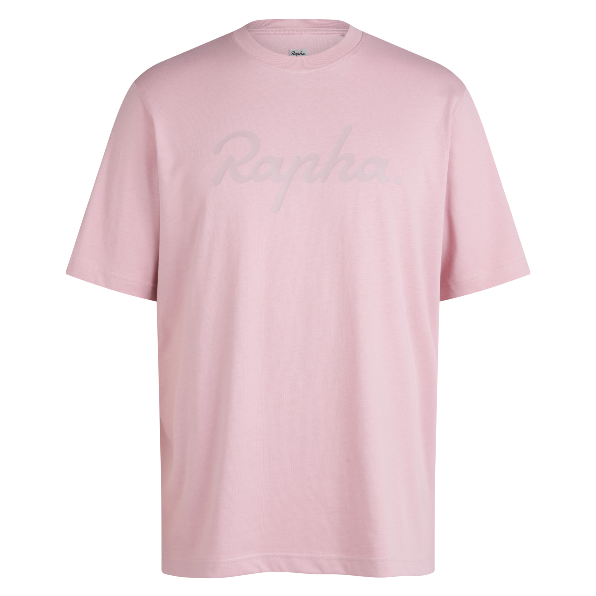 Men&apos;s Cotton T-Shirt - Large Logo II Blush Pink / Blush Pink