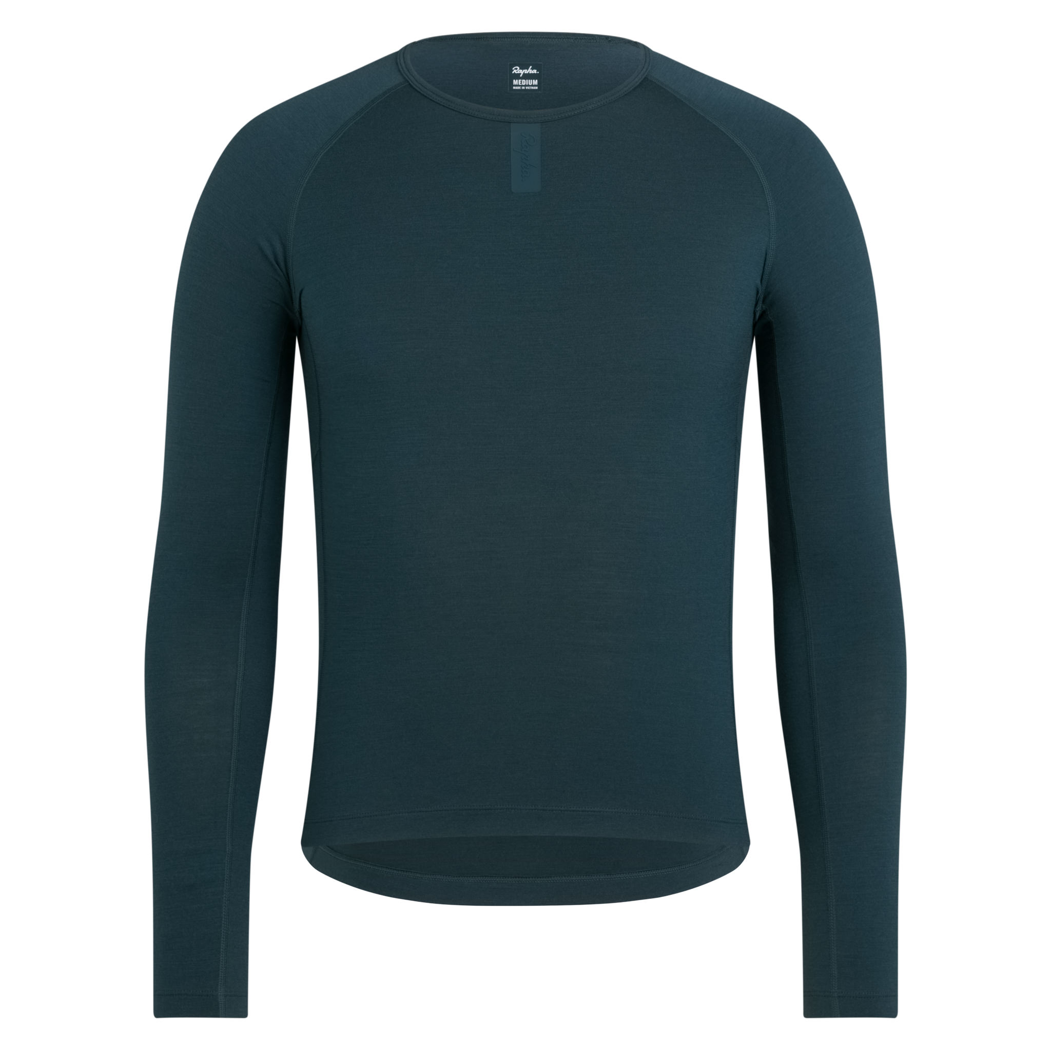 Men&apos;s Long Sleeve Merino Base Layer Forest Green