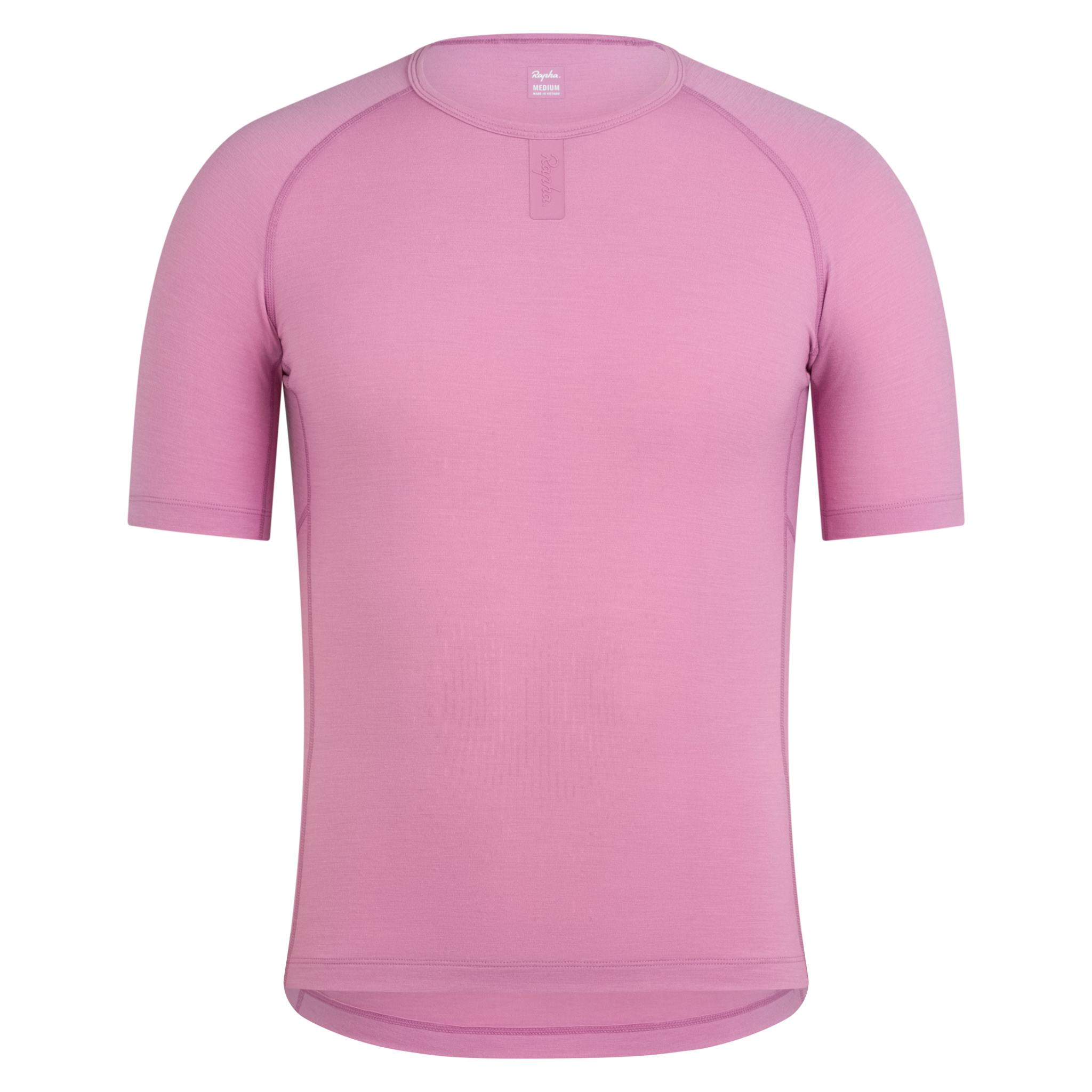 Men&apos;s Short Sleeve Merino Base Layer Dusty Mauve