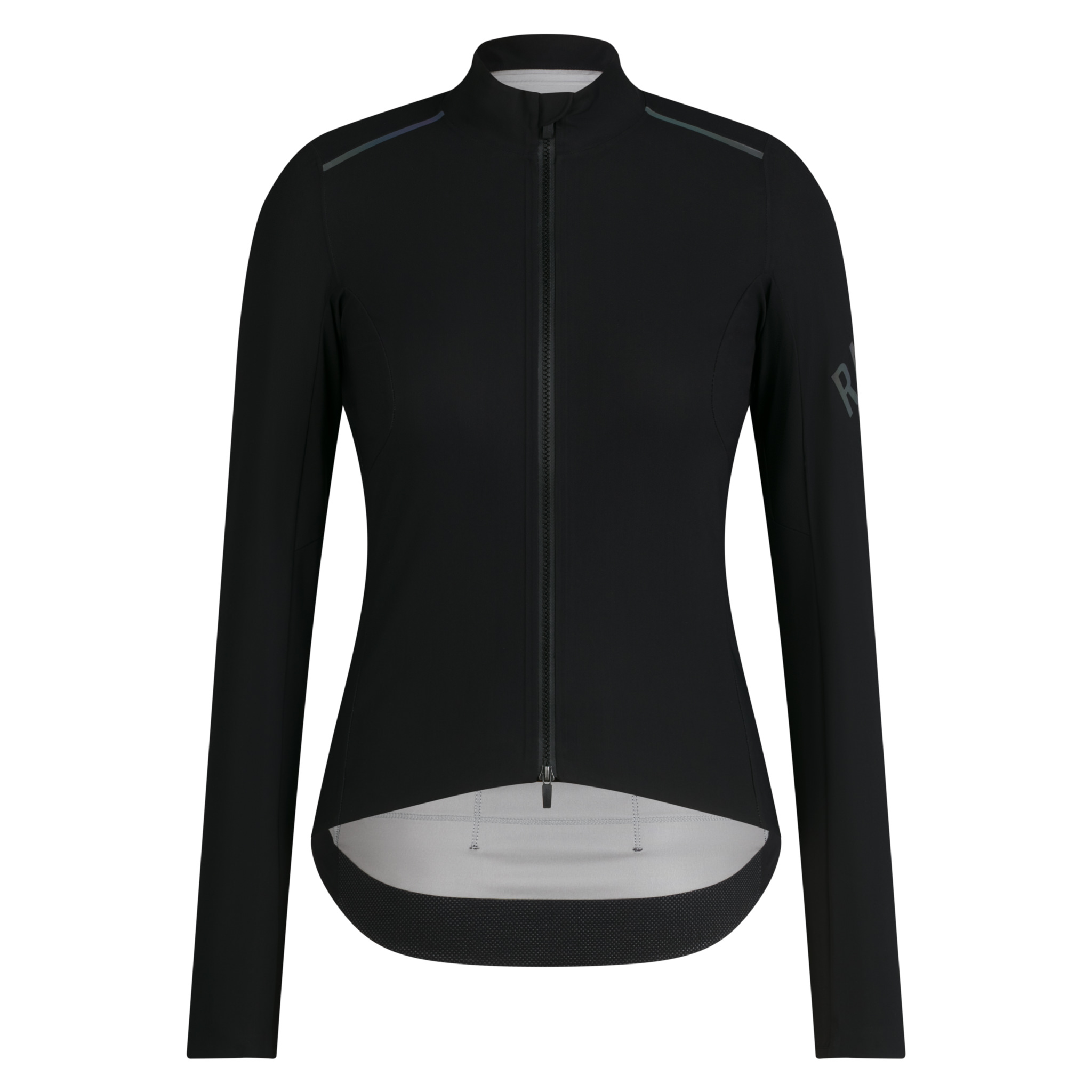 Women&apos;s Pro Team Long Sleeve Shadow Jersey Black/Rainbow Reflective