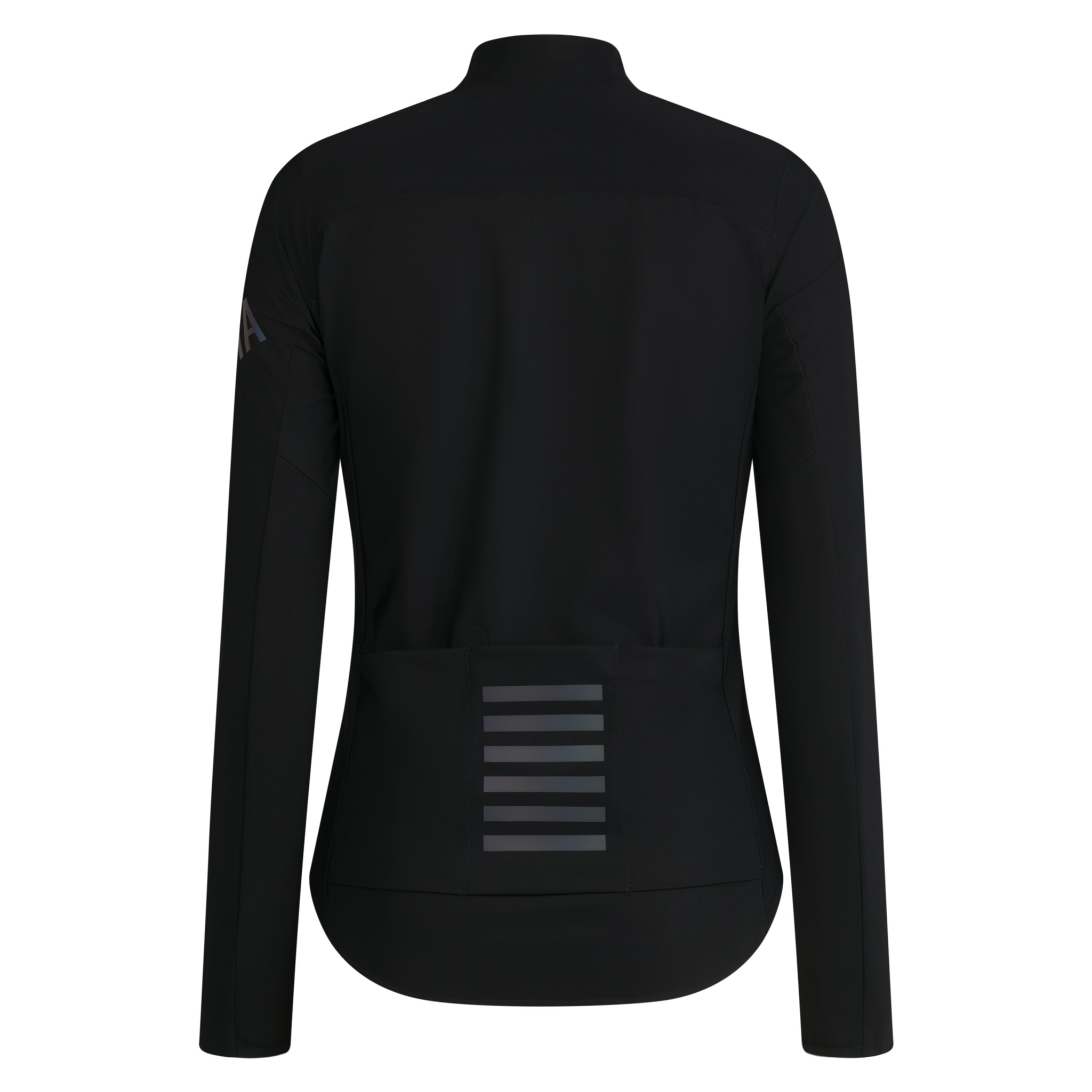 Women&apos;s Pro Team Long Sleeve Shadow Jersey Black/Rainbow Reflective