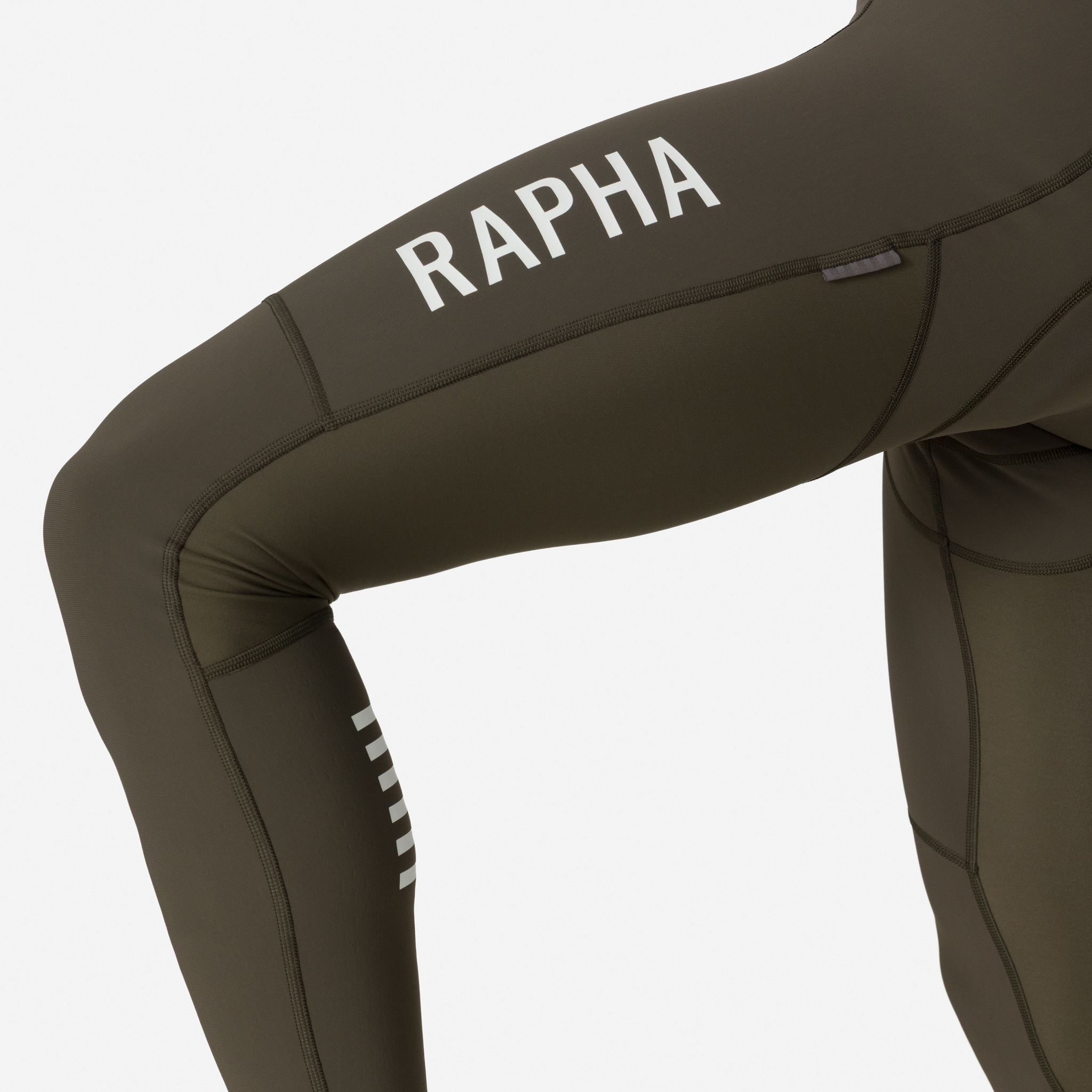 3786-Men-apos-s-Pro-Team-Winter-Tights-III-Dark-Green-White-7.jpg Men's Pro Team Winter Tights III Dark Green/White