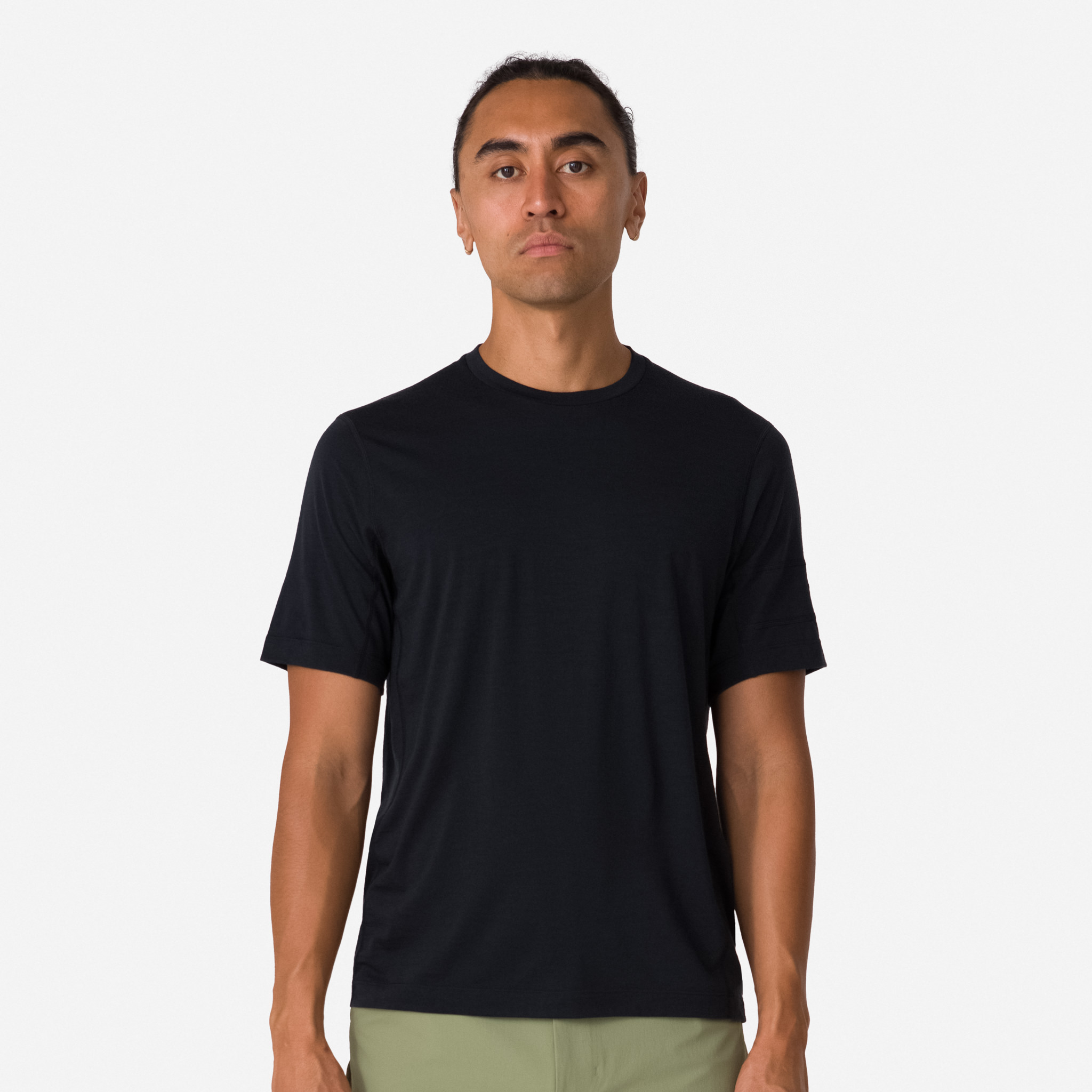Men&apos;s Merino T-Shirt Black/Black