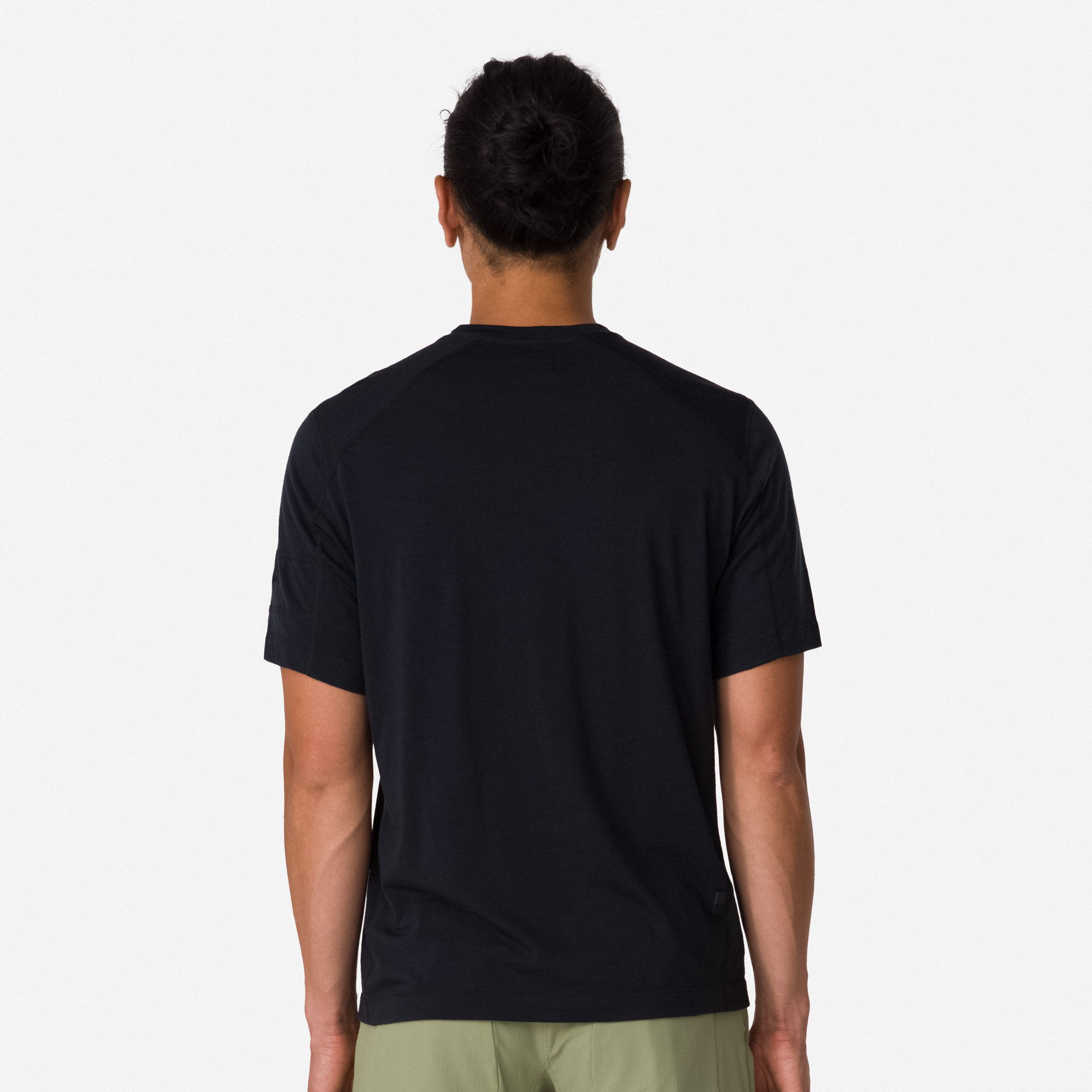 Men&apos;s Merino T-Shirt Black/Black