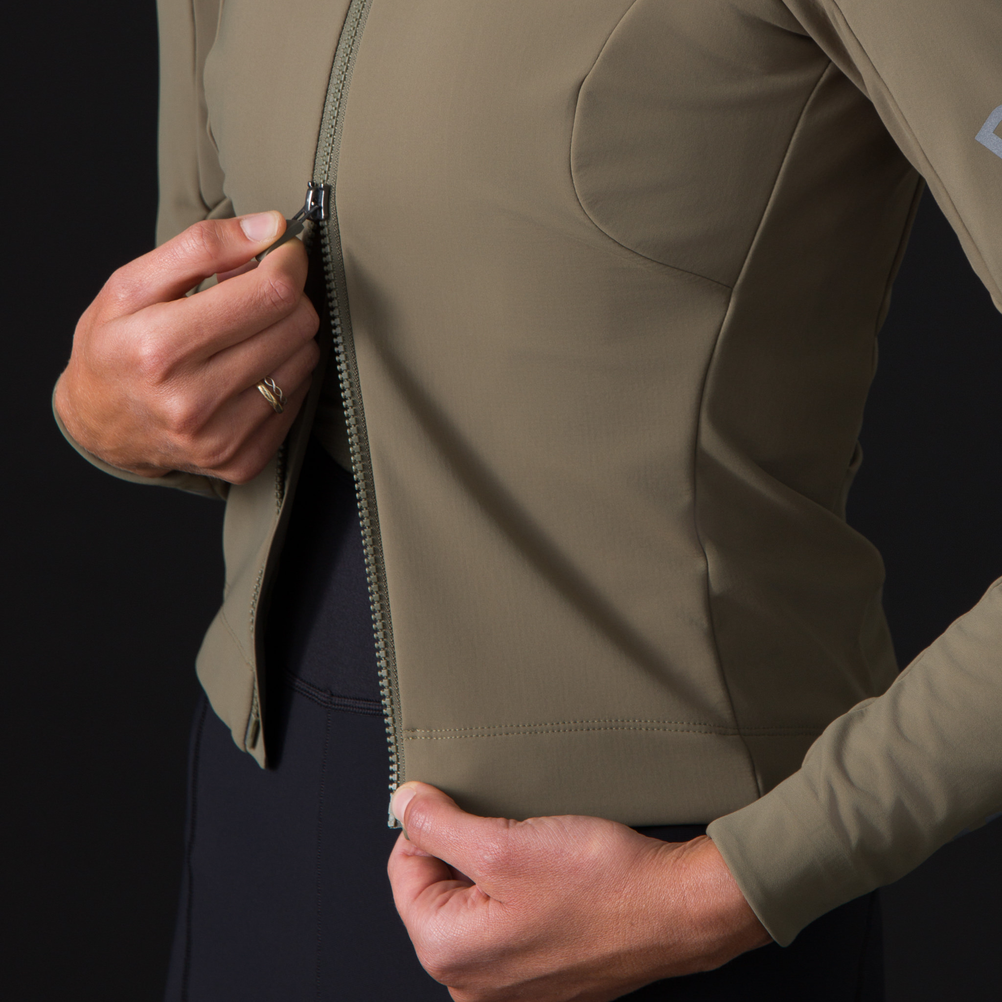 3954-Women-apos-s-Pro-Team-Shadow-Winter-Jacket-Moss-Green-Silver-Reflective-5.jpg Women's Pro Team Shadow Winter Jacket Moss Green/Silver Reflective