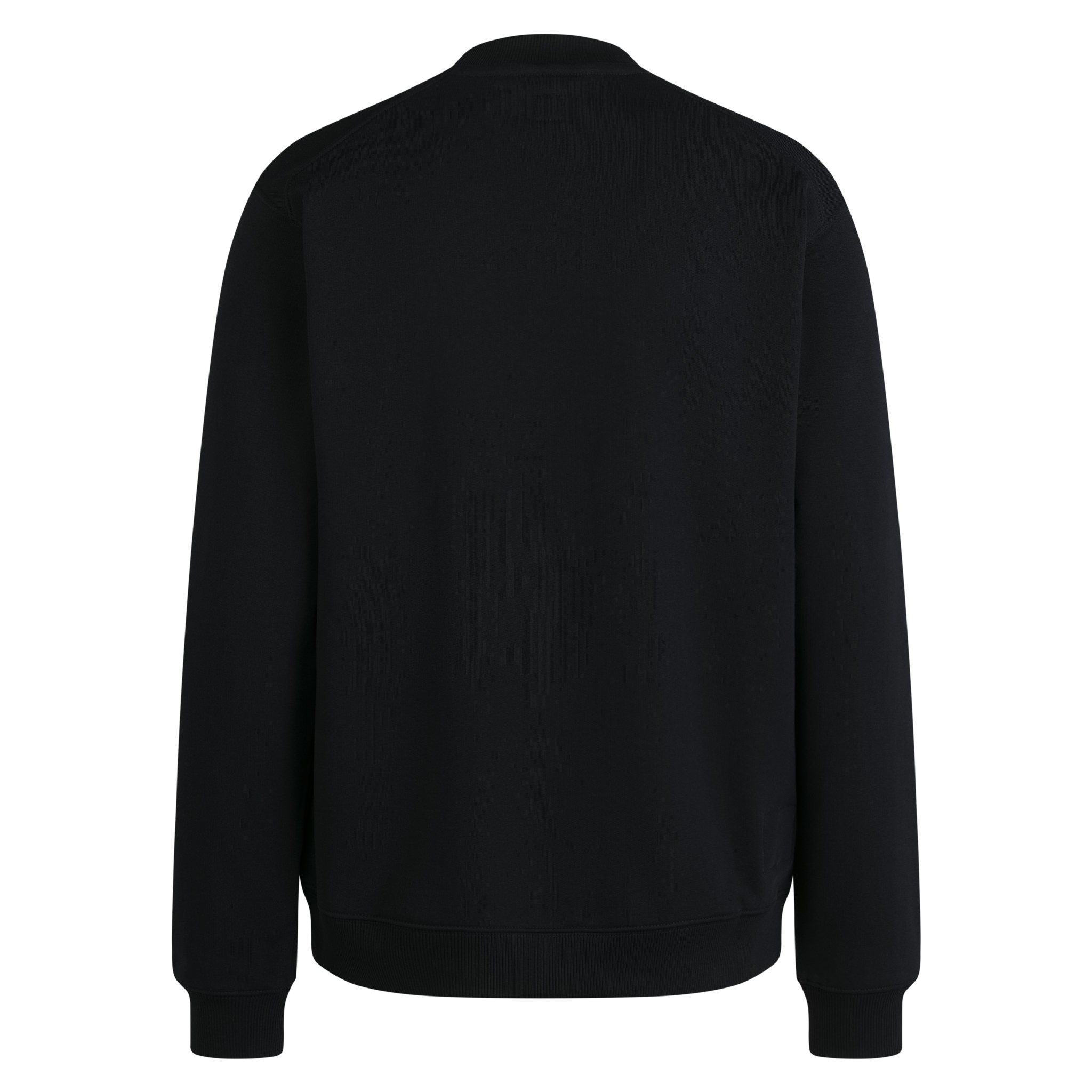 Men&apos;s Cotton Sweatshirt - Large Logo II Black / White
