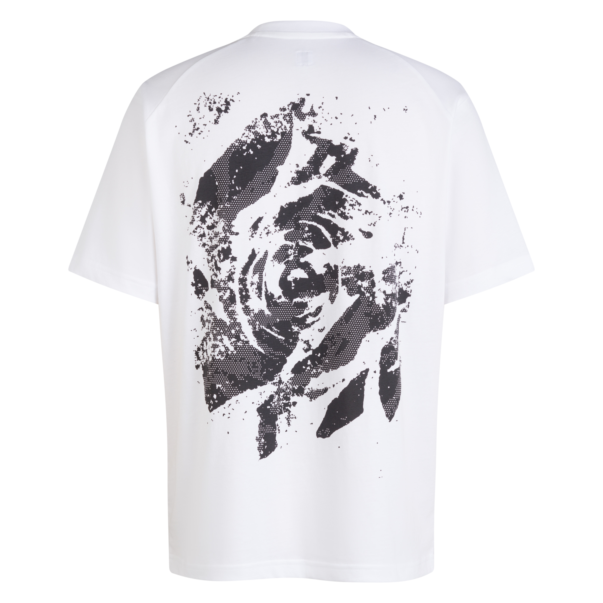 Men's Cotton T-Shirt - Trail Print Multicolour