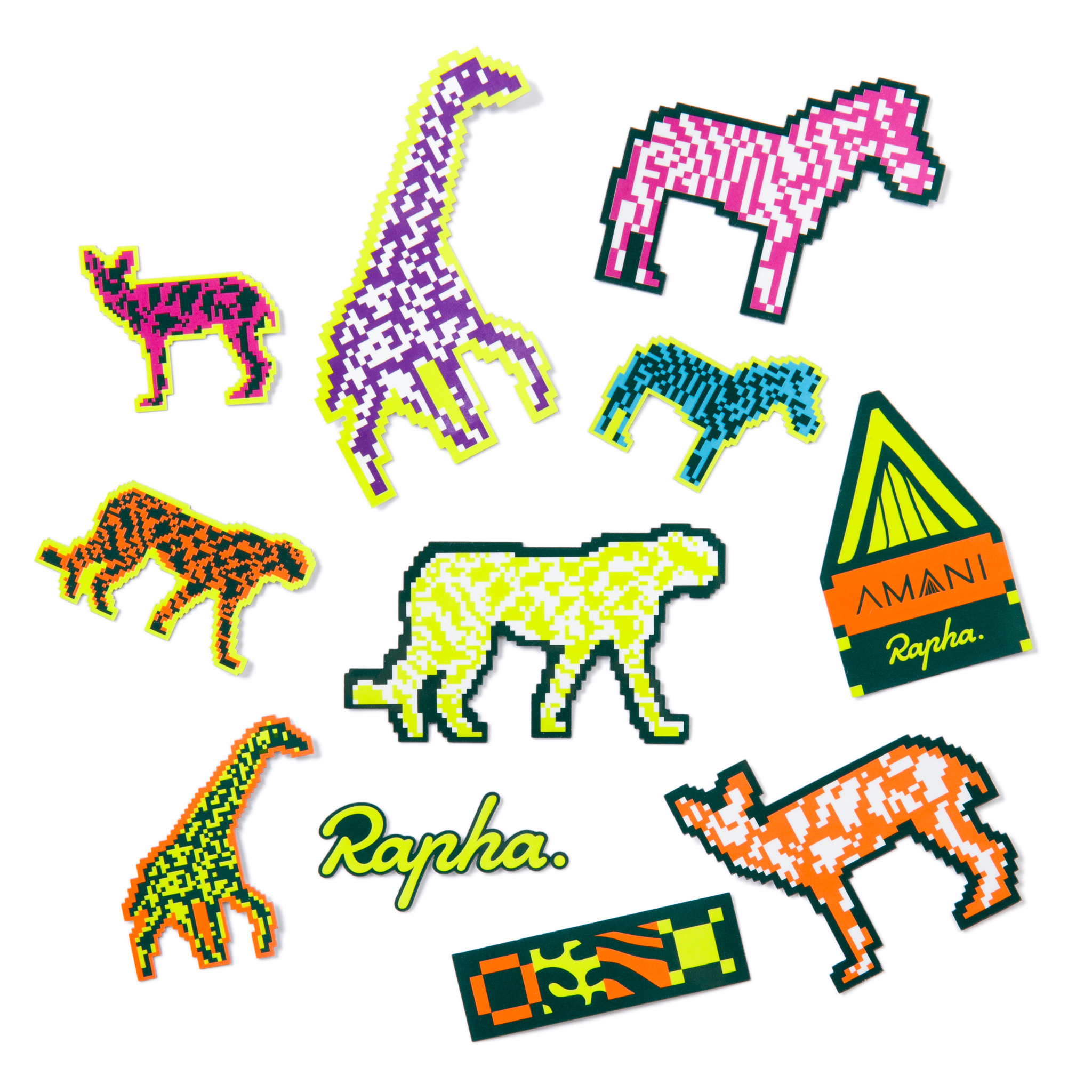 Amani Sticker Pack Multicolour