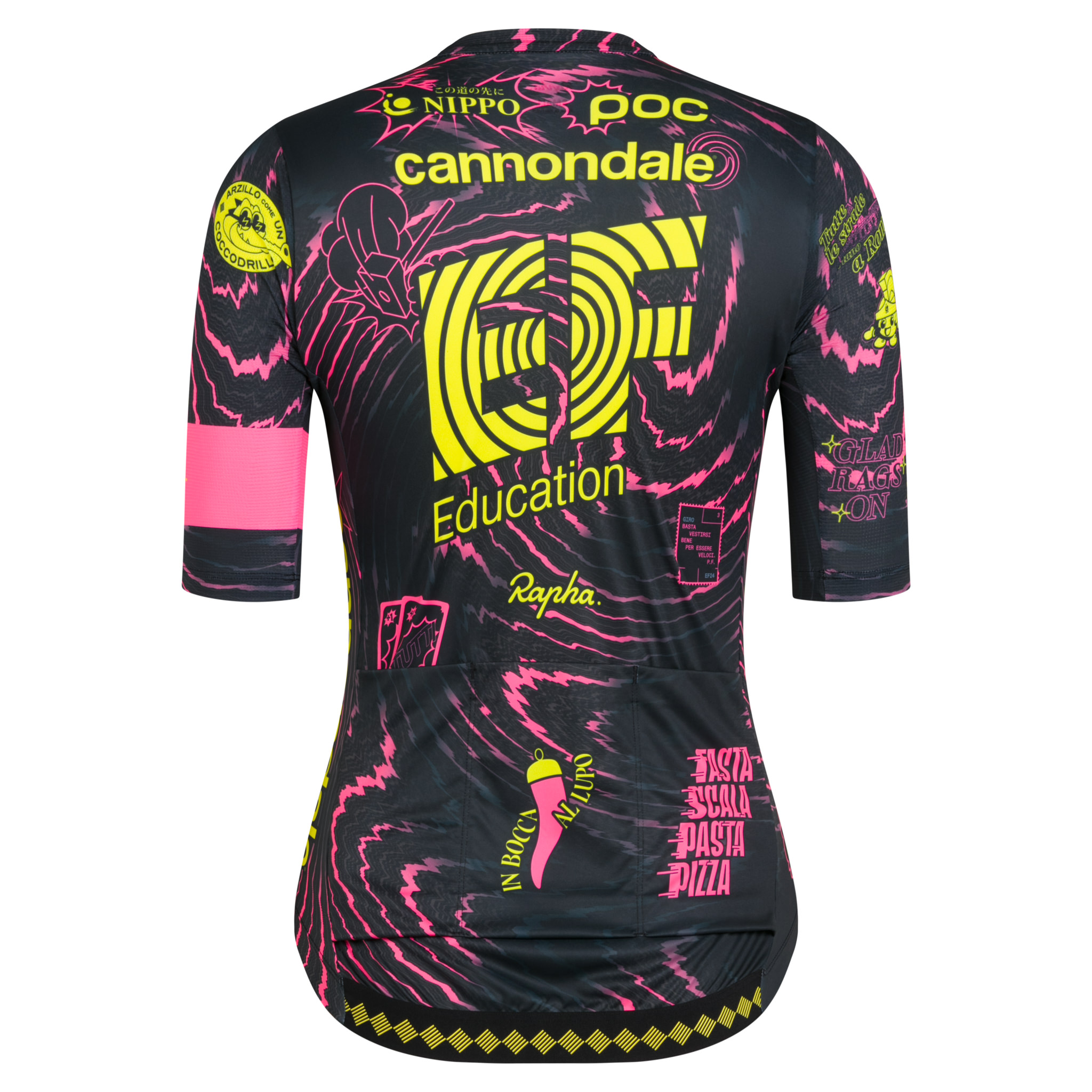 EF Education - Cannondale Women&apos;s Pro Team Training Jersey - Switch-out Multicolour