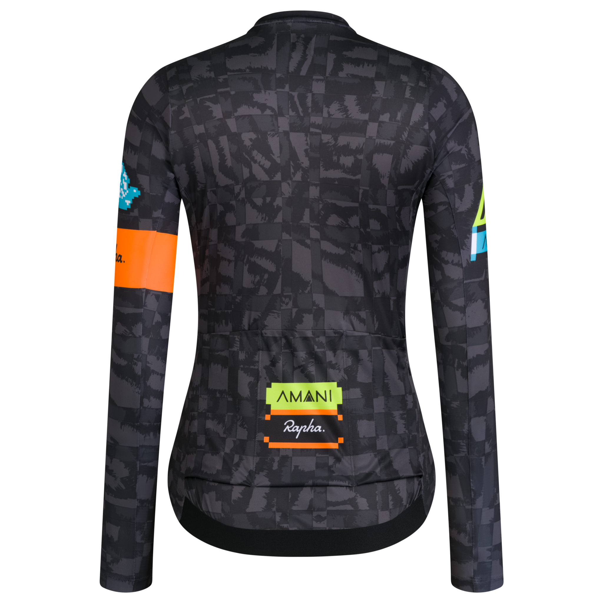 Amani Women&apos;s Pro Team Long Sleeve Lightweight Jersey Multicolour