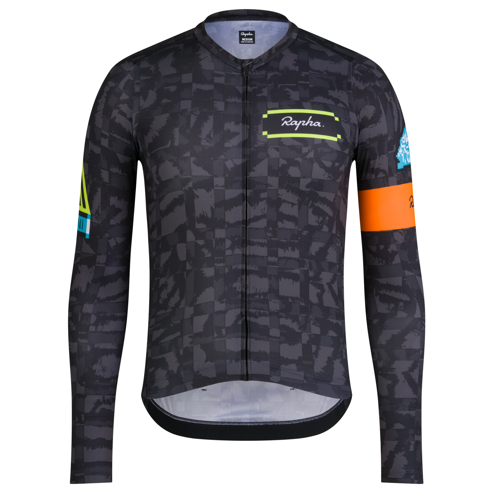 Amani Men&apos;s Pro Team Long Sleeve Lightweight Jersey Multicolour