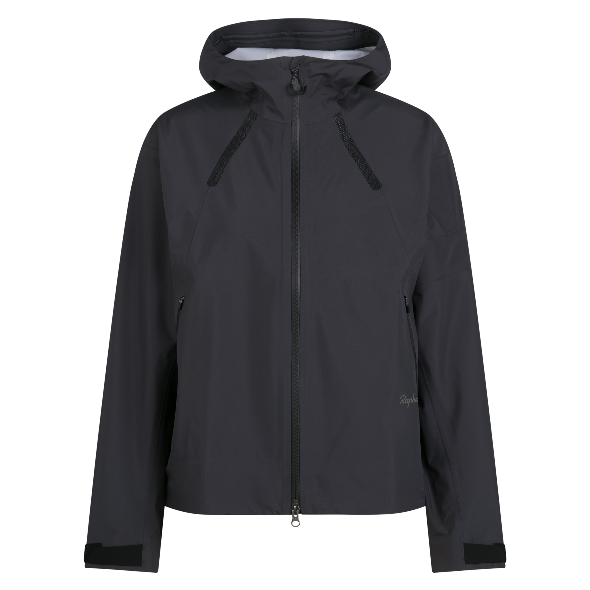 Women&apos;s Rain Jacket Black/Carbon Grey