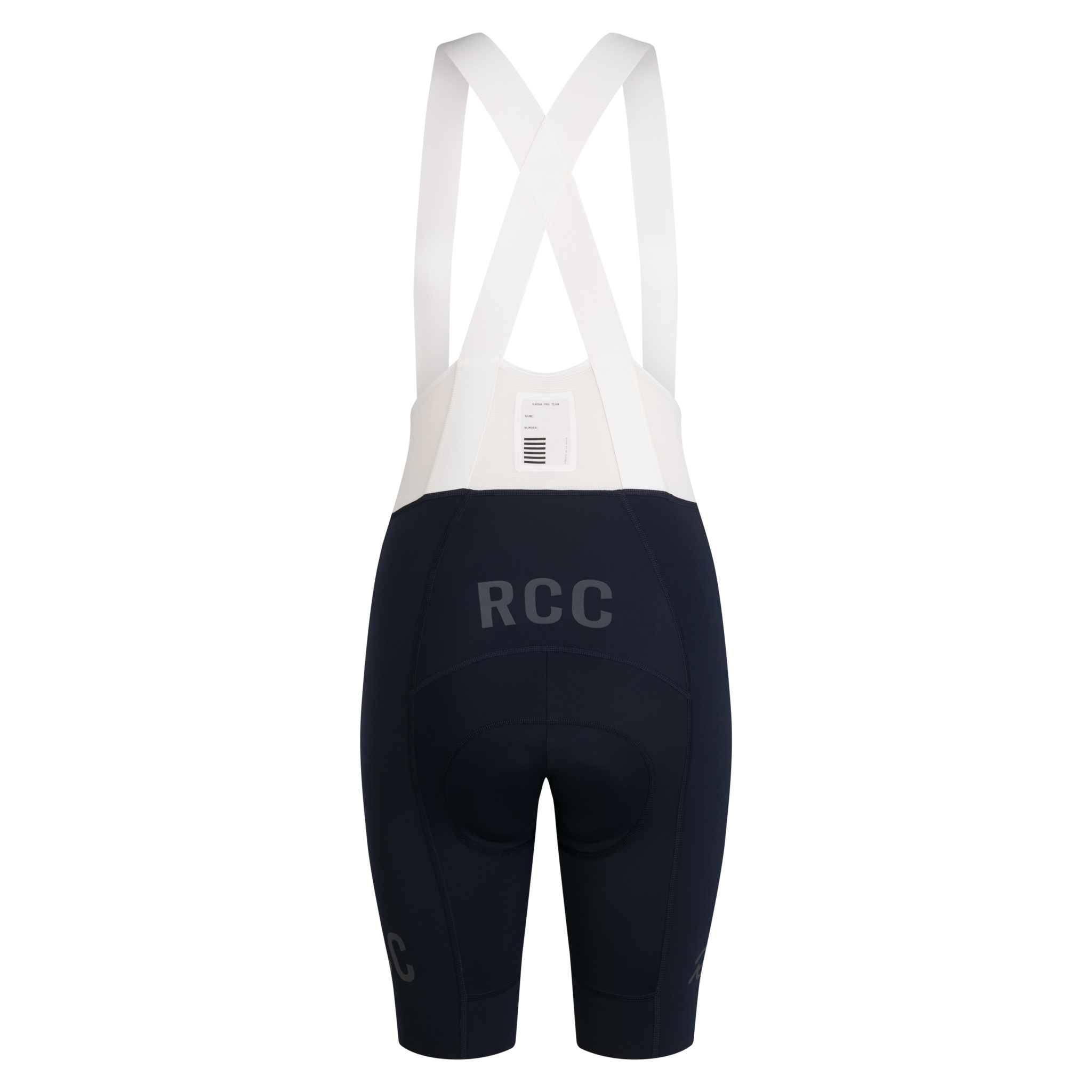 RCC Women&apos;s Pro Team Bib Shorts Dark Navy/White