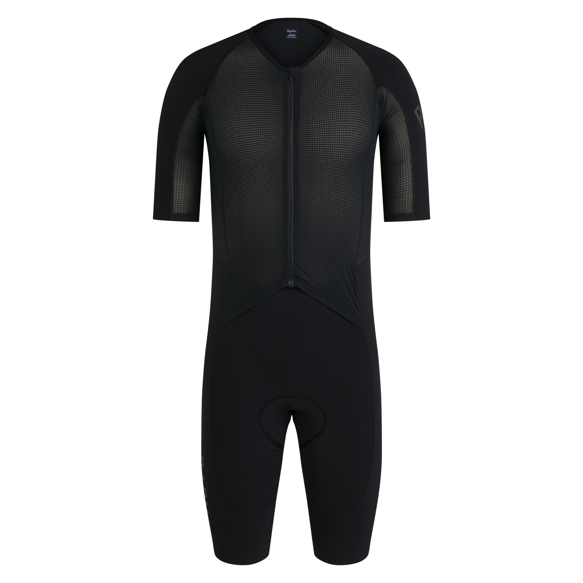 Men&apos;s Pro Team Summer Roadsuit Black/Grey
