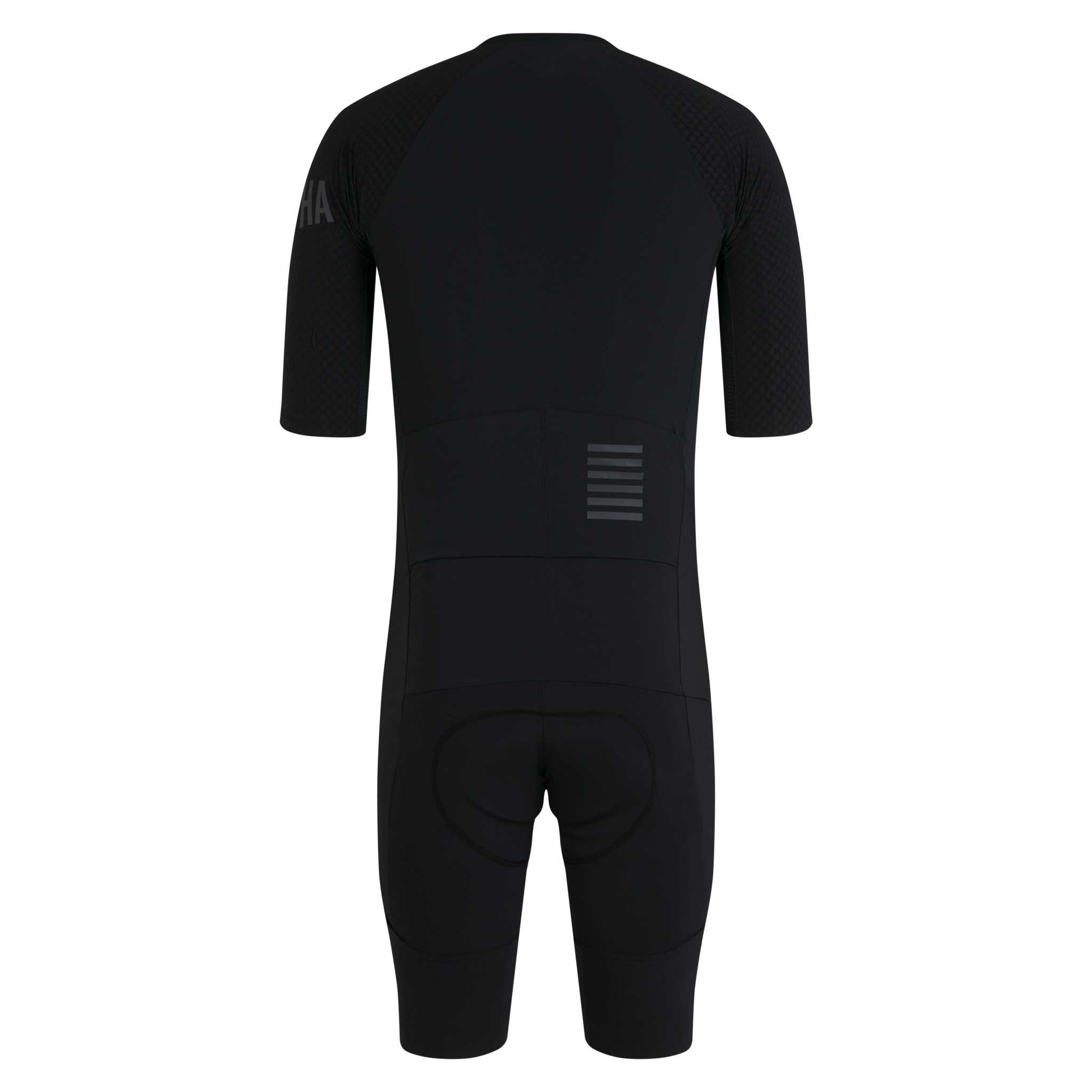 Men&apos;s Pro Team Summer Roadsuit Black/Grey