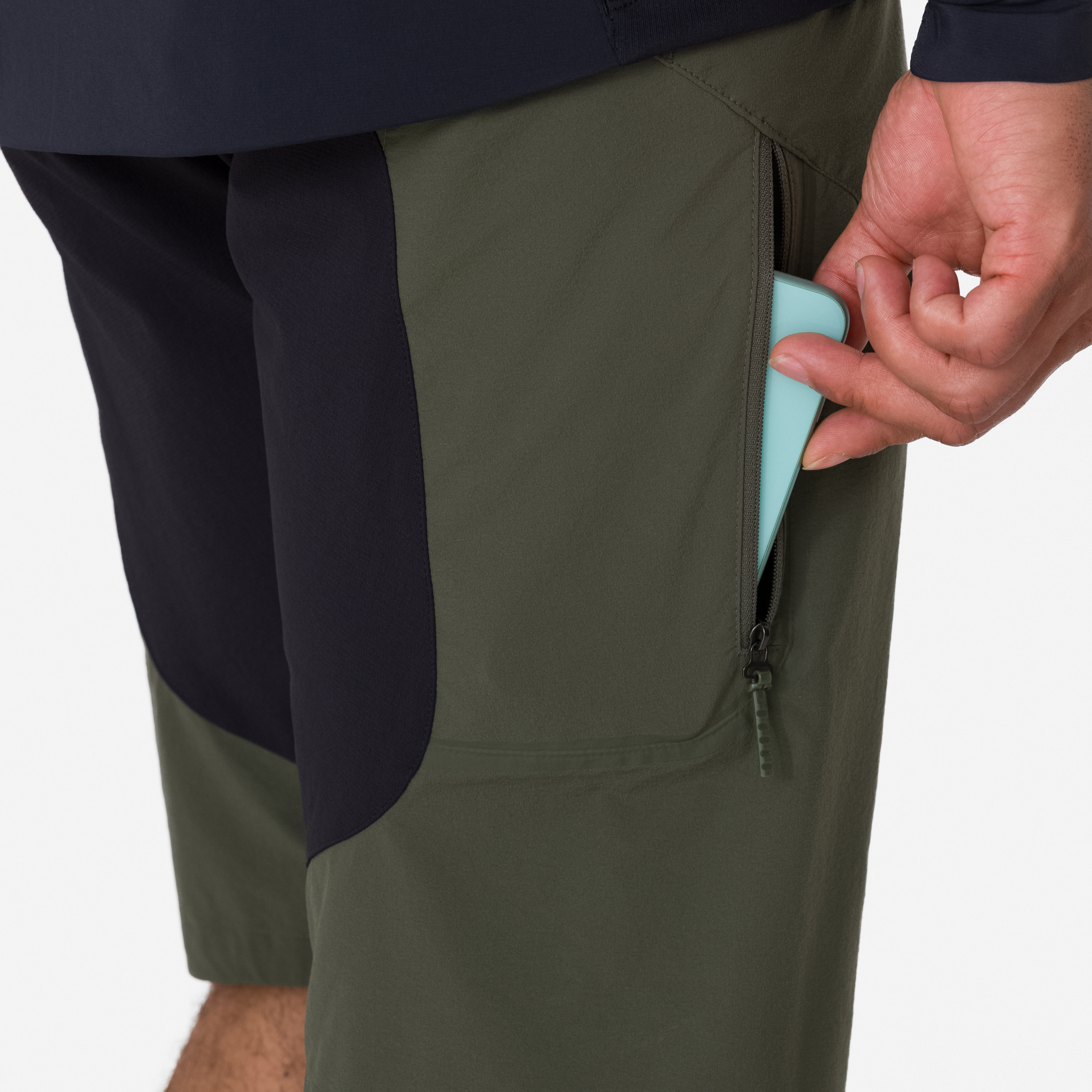 4511-Men-apos-s-Trail-Finale-Shorts-Dark-Green-White-7.jpg Men's Trail Finale Shorts Dark Green/White