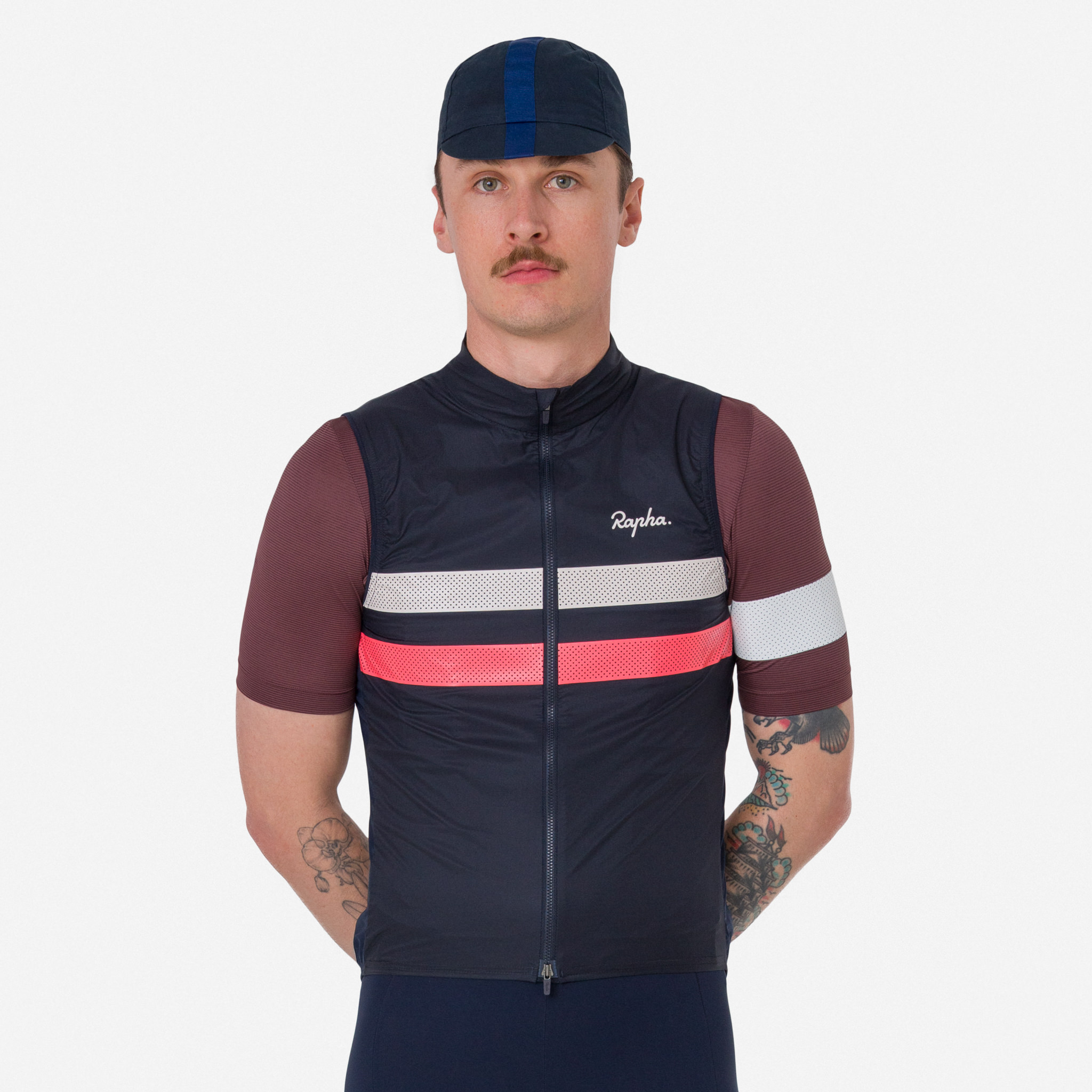 4525-Men-apos-s-Brevet-Gilet-Dark-Navy-Hi-Vis-Pink-3.jpg Men's Brevet Gilet Dark Navy/Hi-Vis Pink