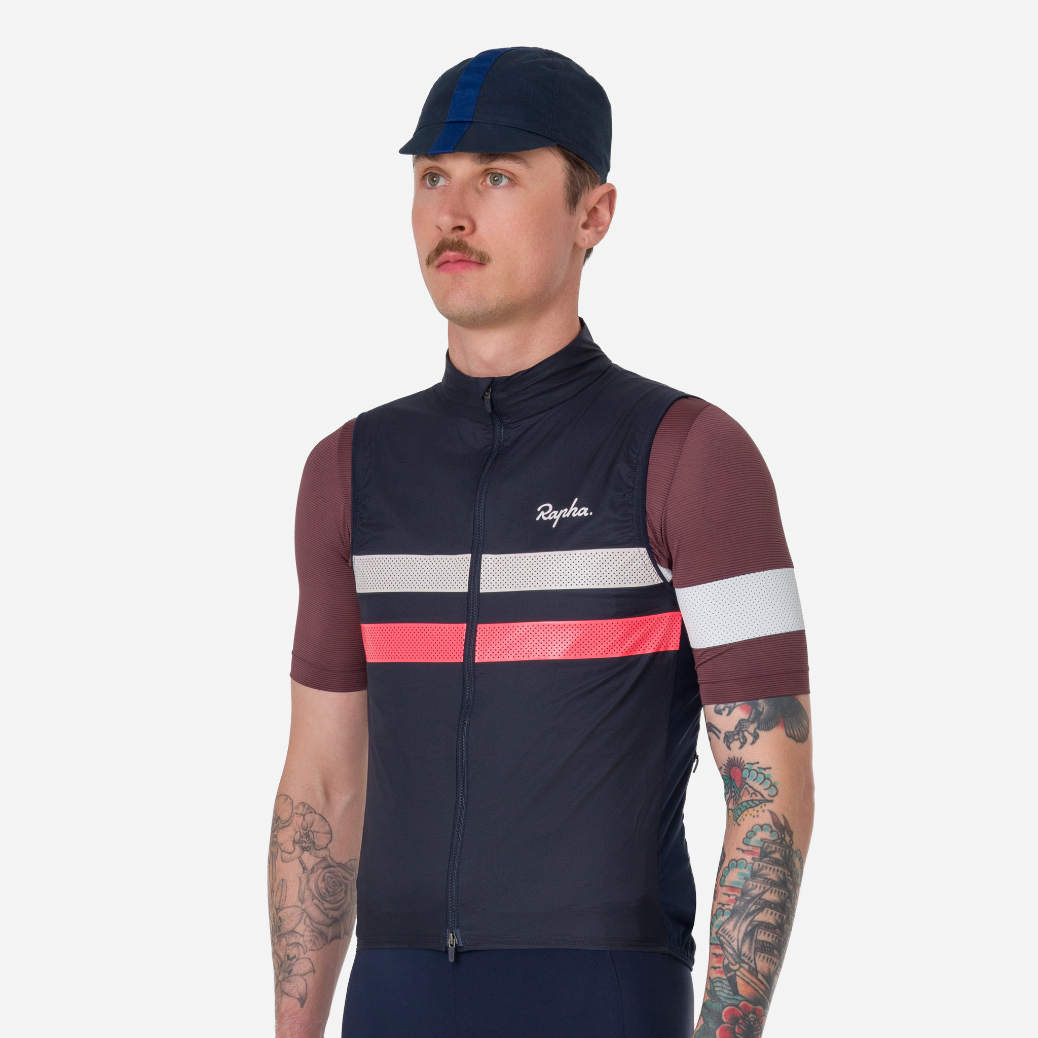 4525-Men-apos-s-Brevet-Gilet-Dark-Navy-Hi-Vis-Pink-4.jpg Men's Brevet Gilet Dark Navy/Hi-Vis Pink