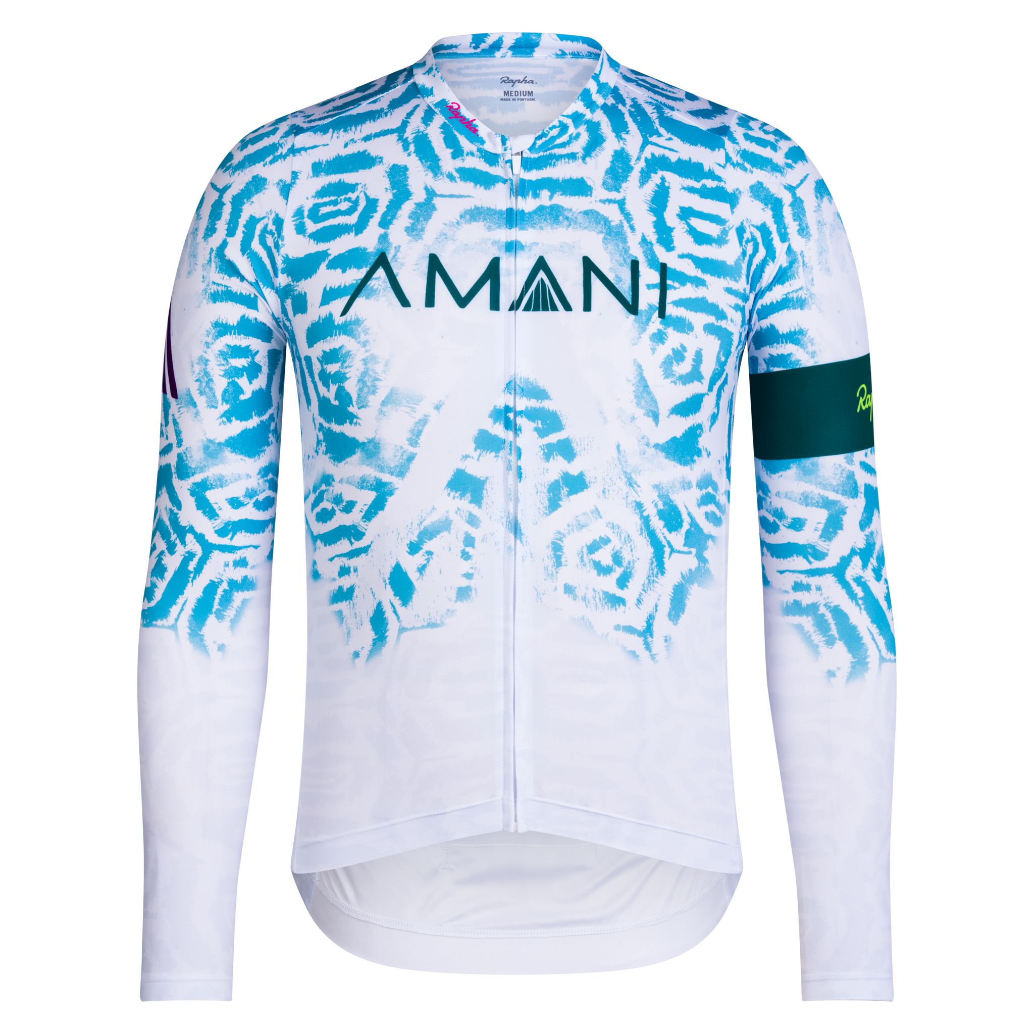 AMANI Men&apos;s Pro Team Long Sleeve Lightweight Jersey Multicolour