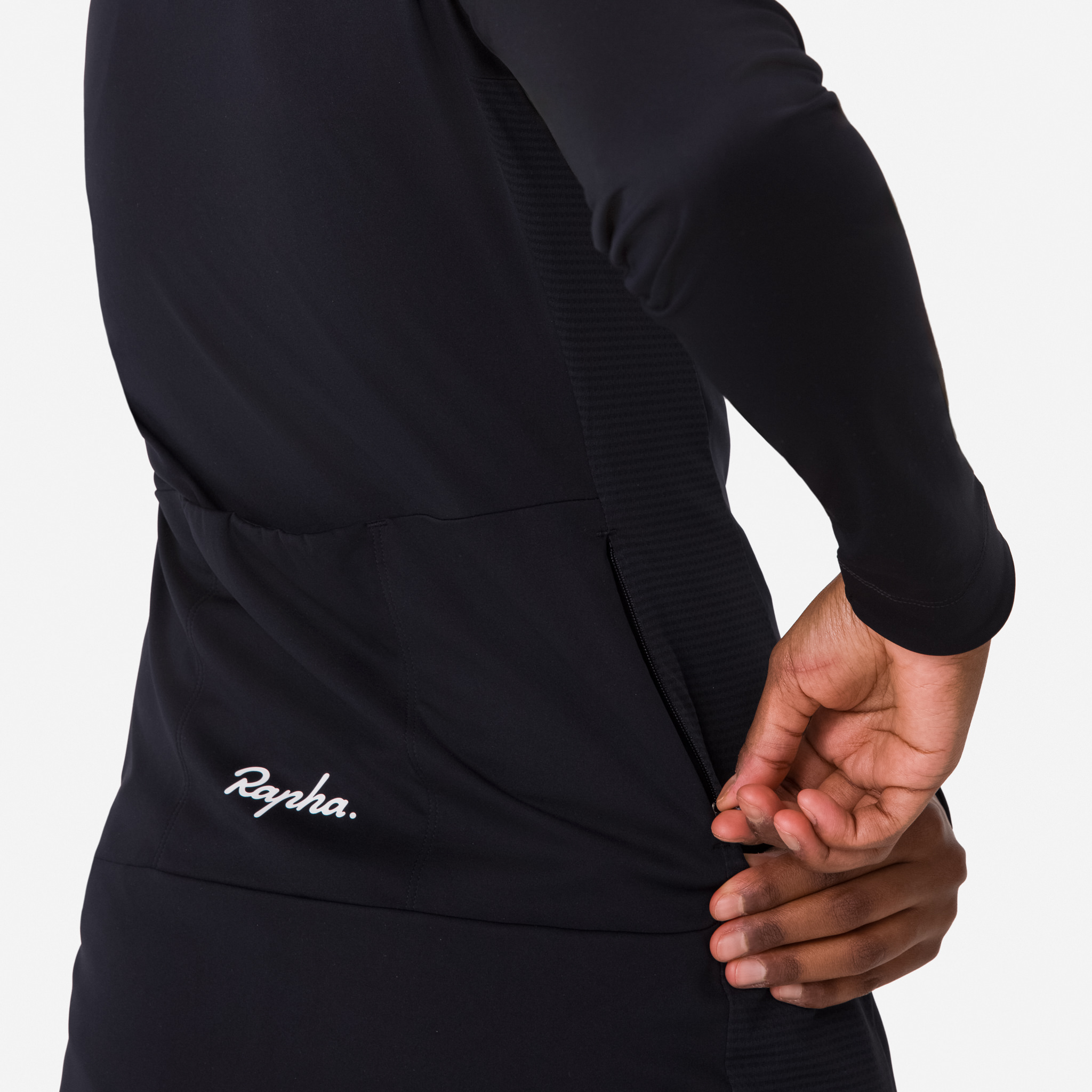 4658-Women-apos-s-Long-Jersey-Black-White-5.jpg Women's Long Jersey Black/White